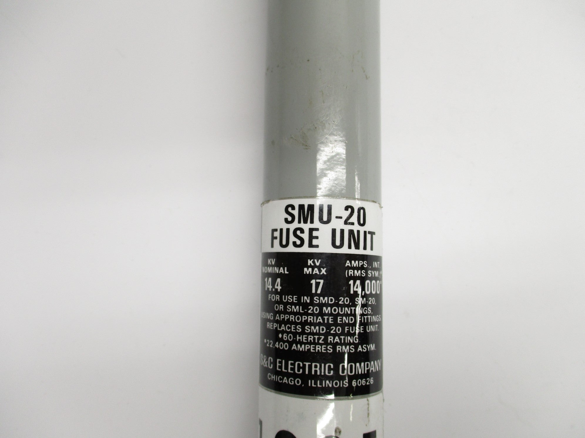S&C ELECTRIC SMU-20 UNMP