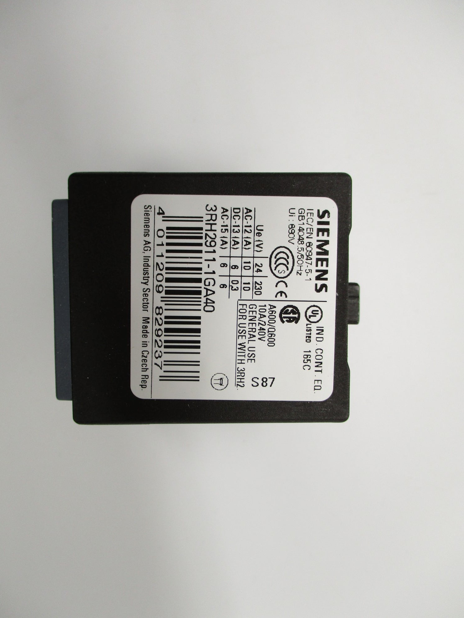 SIEMENS 3RH2911-1GA40 NSMP