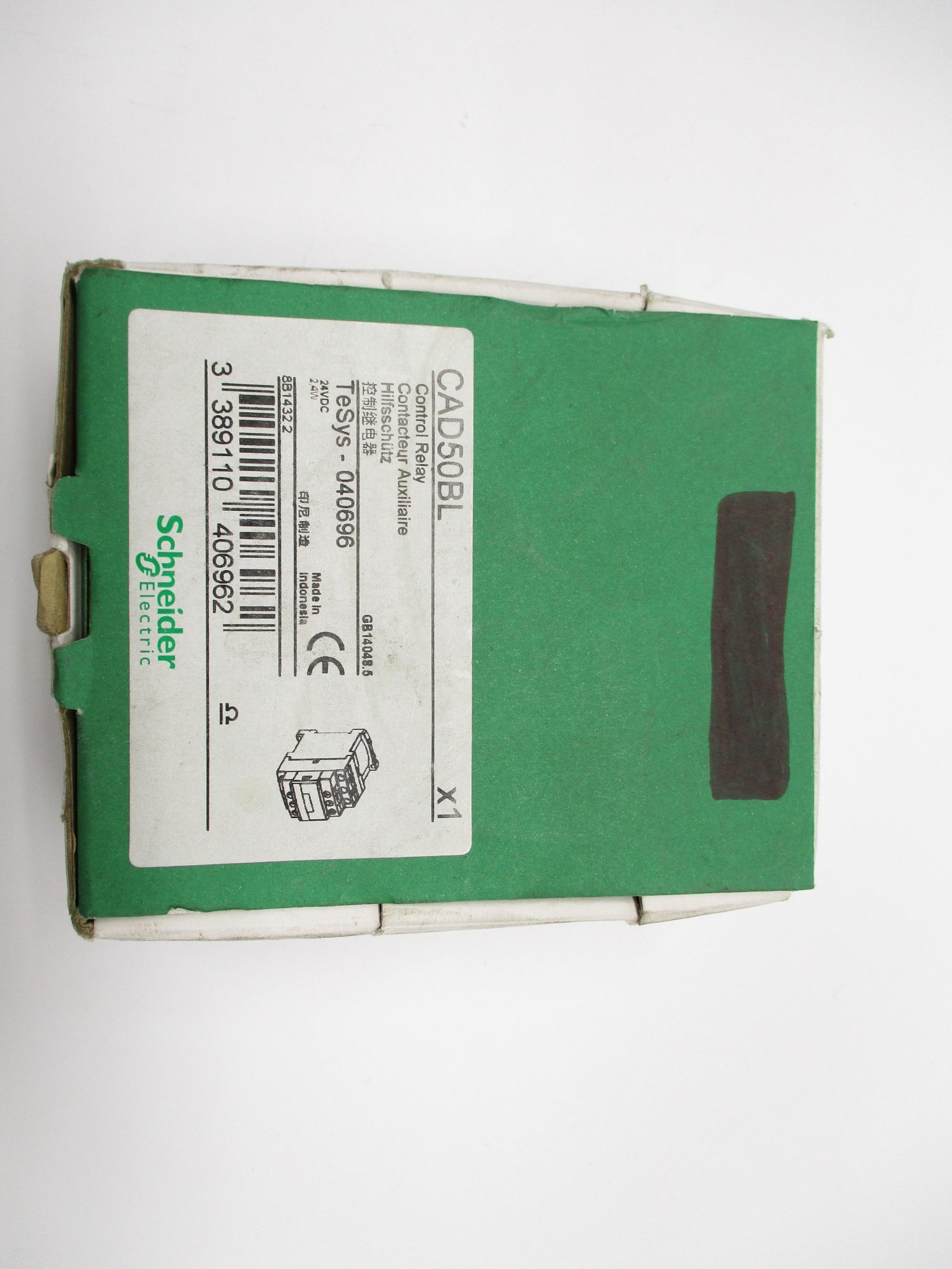 SCHNEIDER ELECTRIC CAD50BL 24VDC 10A NSMP