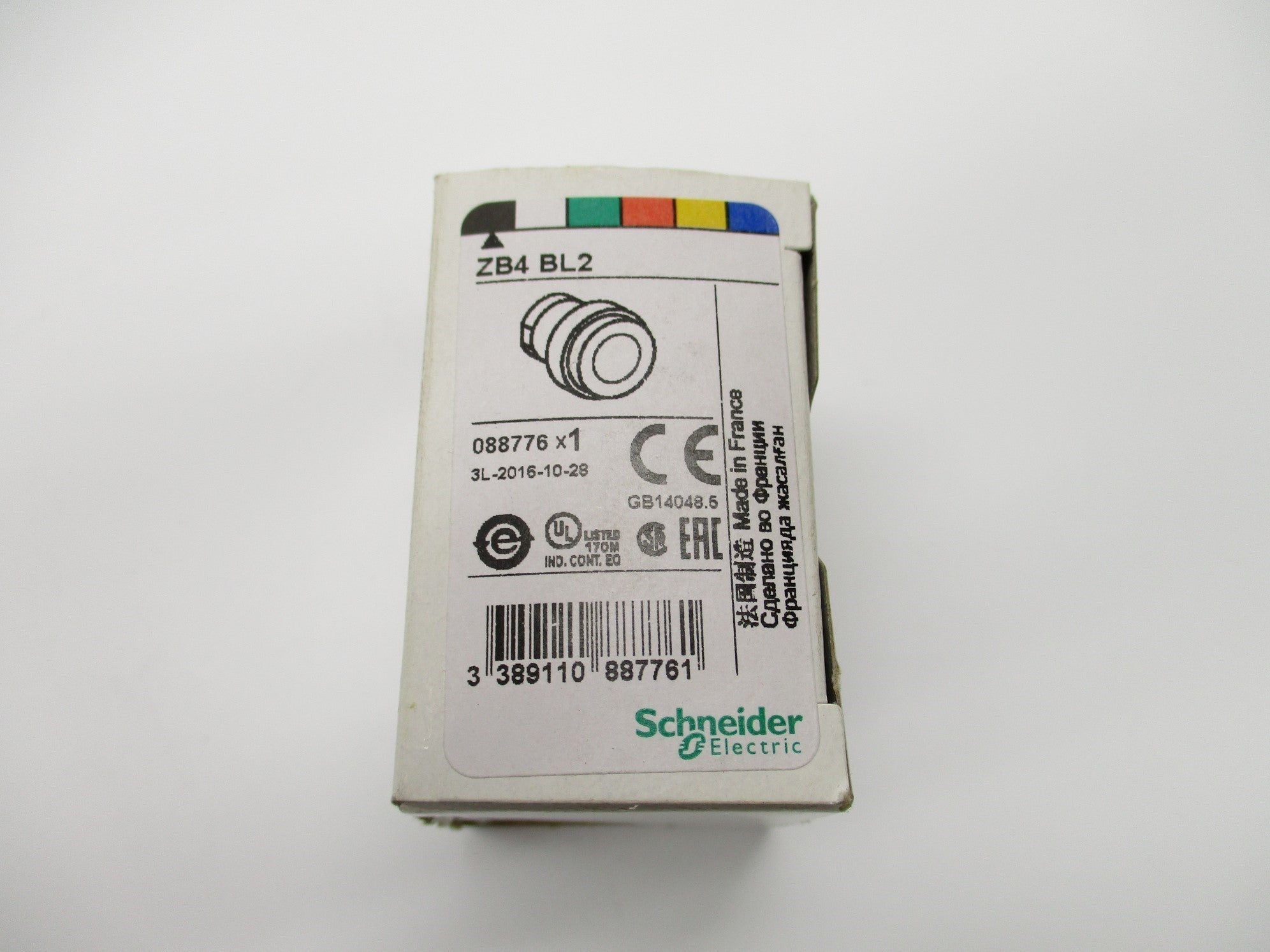 SCHNEIDER ELECTRIC ZB4BL2 NSMP