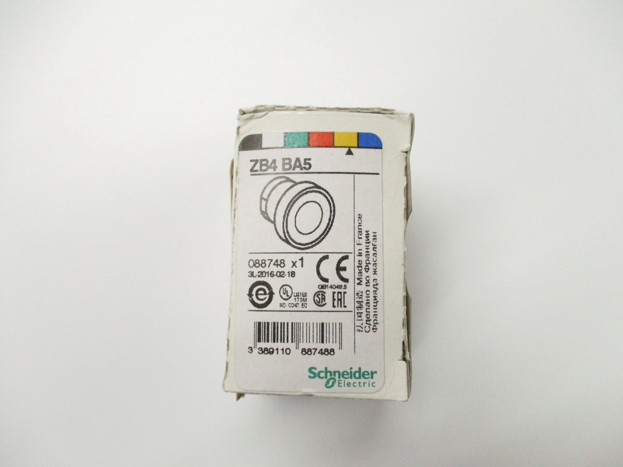 SCHNEIDER ZB4BA5 NSMP