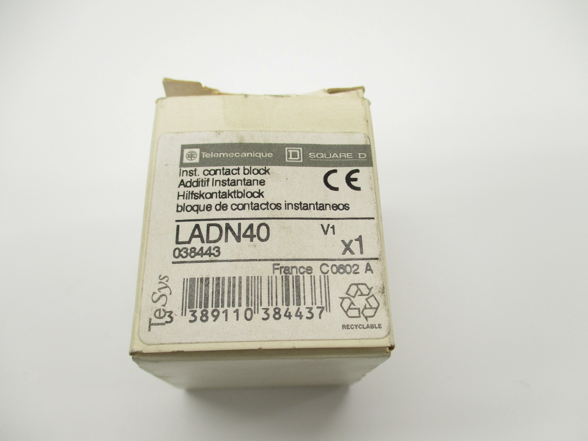 TELEMECANIQUE LADN40 690V 10A NSMP