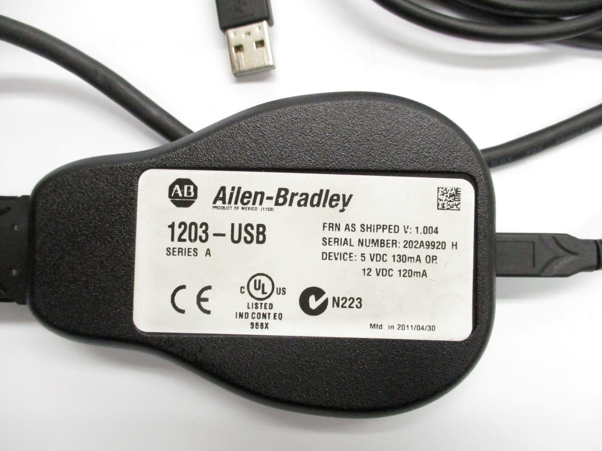 ALLEN BRADLEY 1203-USB SER. A F/W 1.004 NSNP