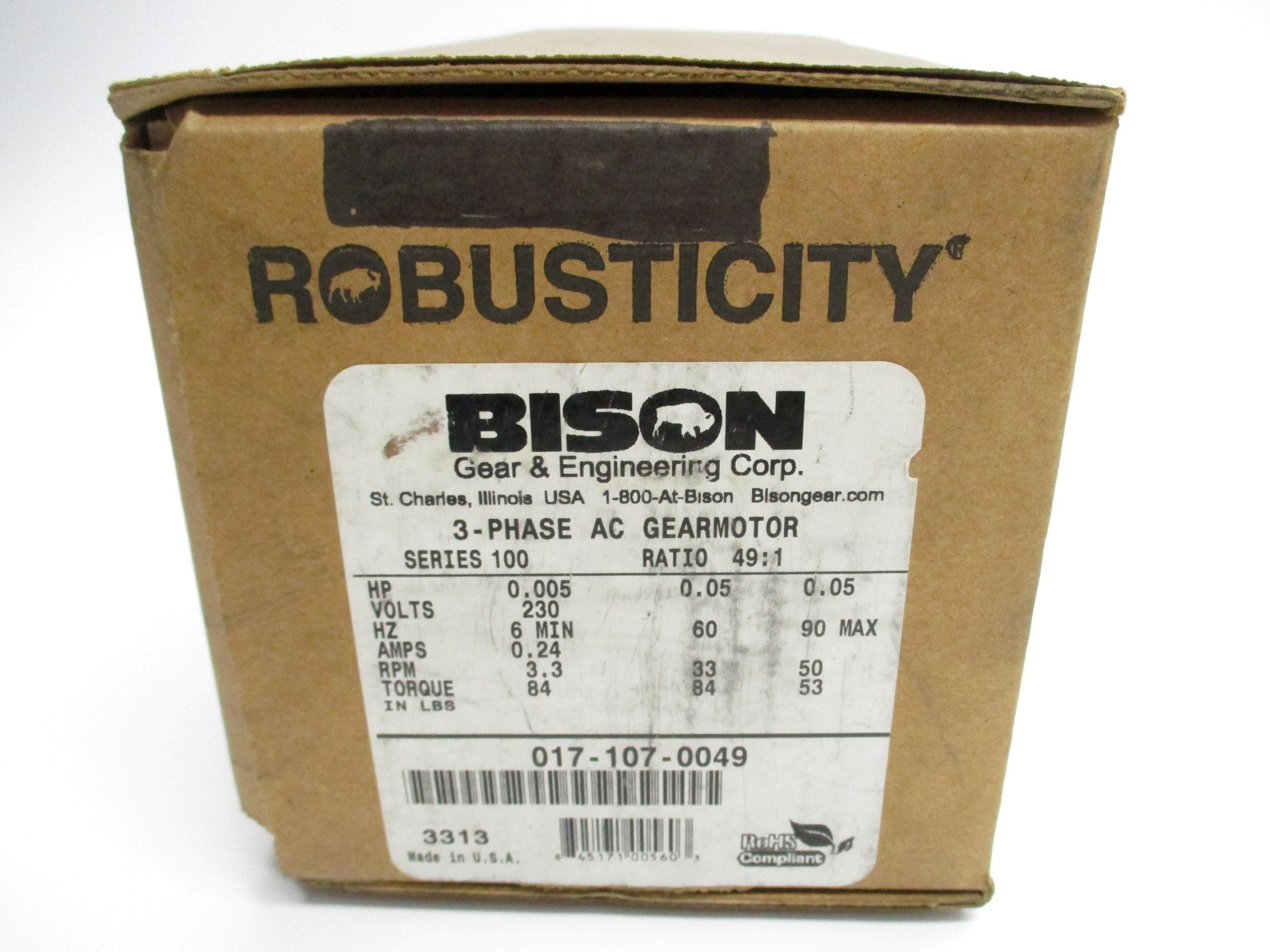 BISON 017-107-0049 NSMP