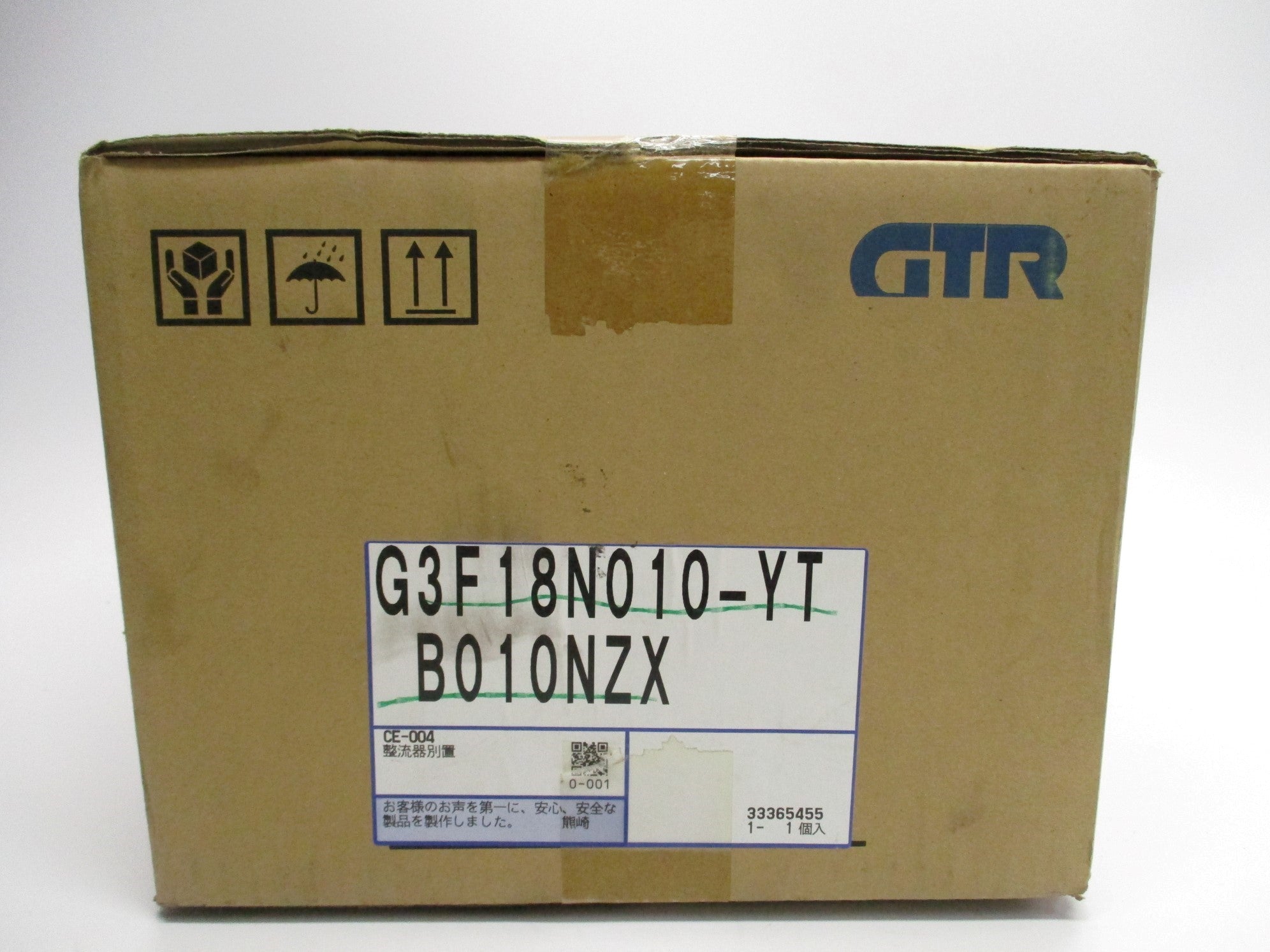 GTR G3F18N010-YT-B010NZX NSFS