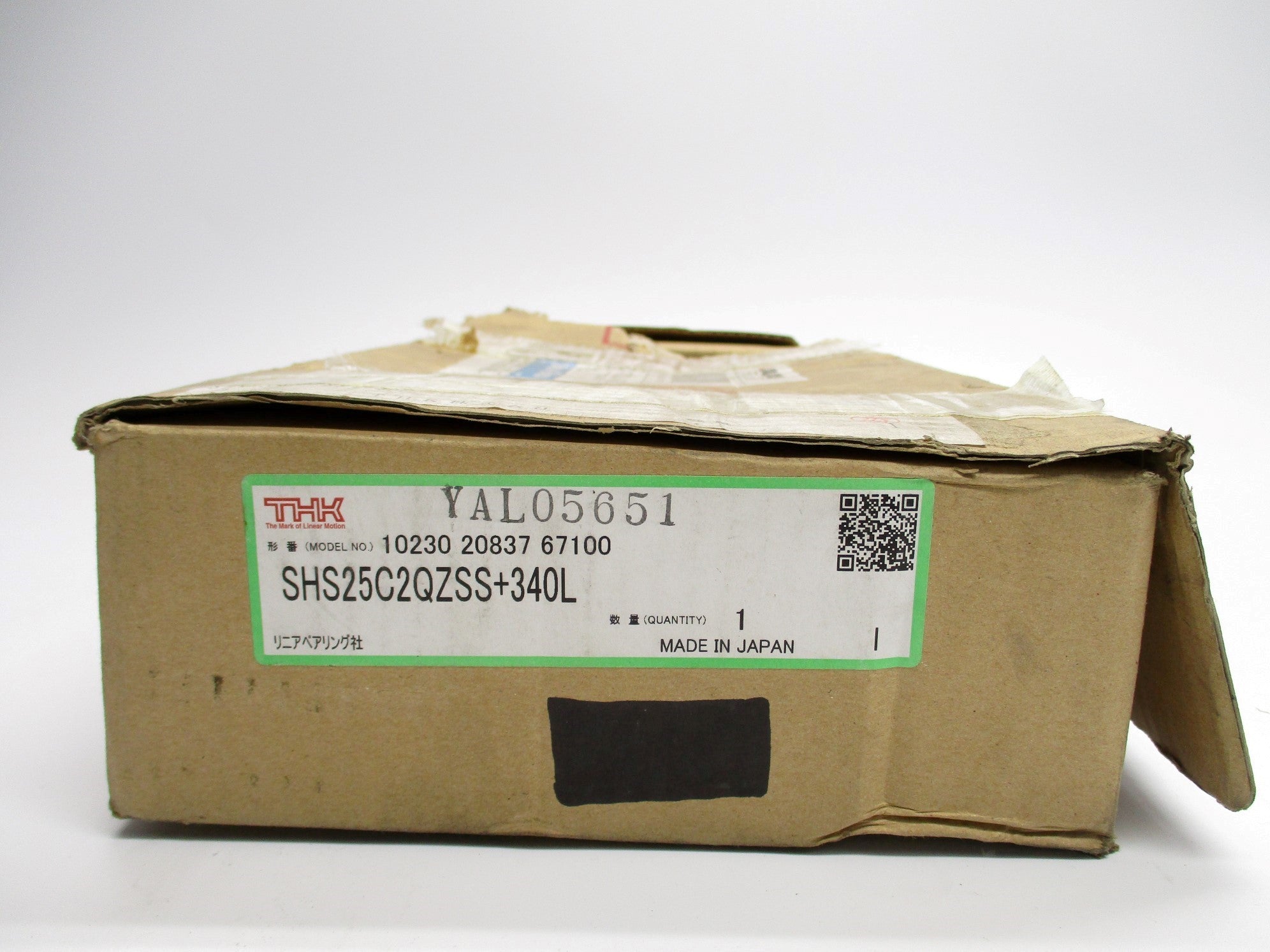 THK SHS25C2QZSS+340L NSMP