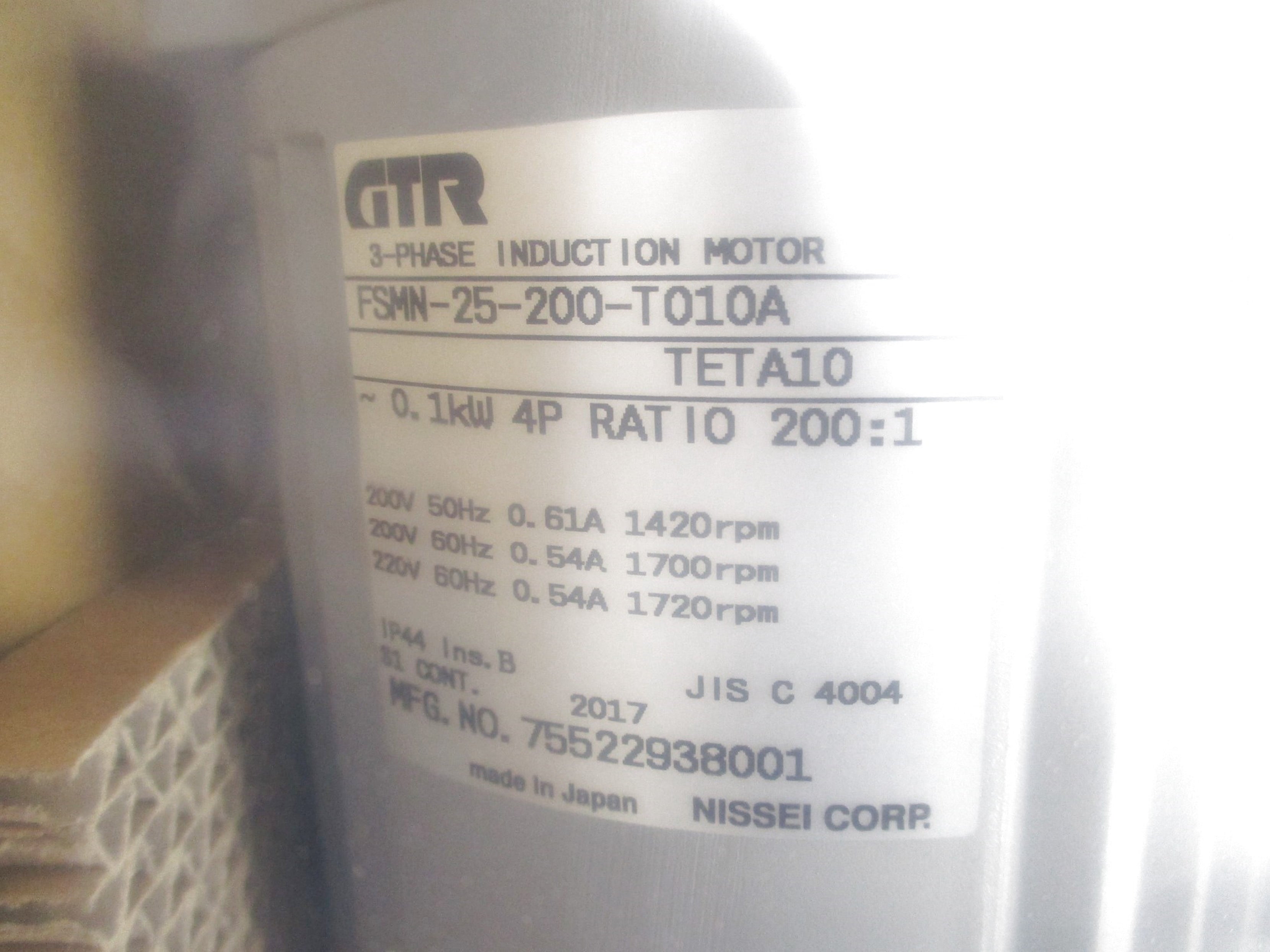 GTR FSMN-25-200-T010A NSMP