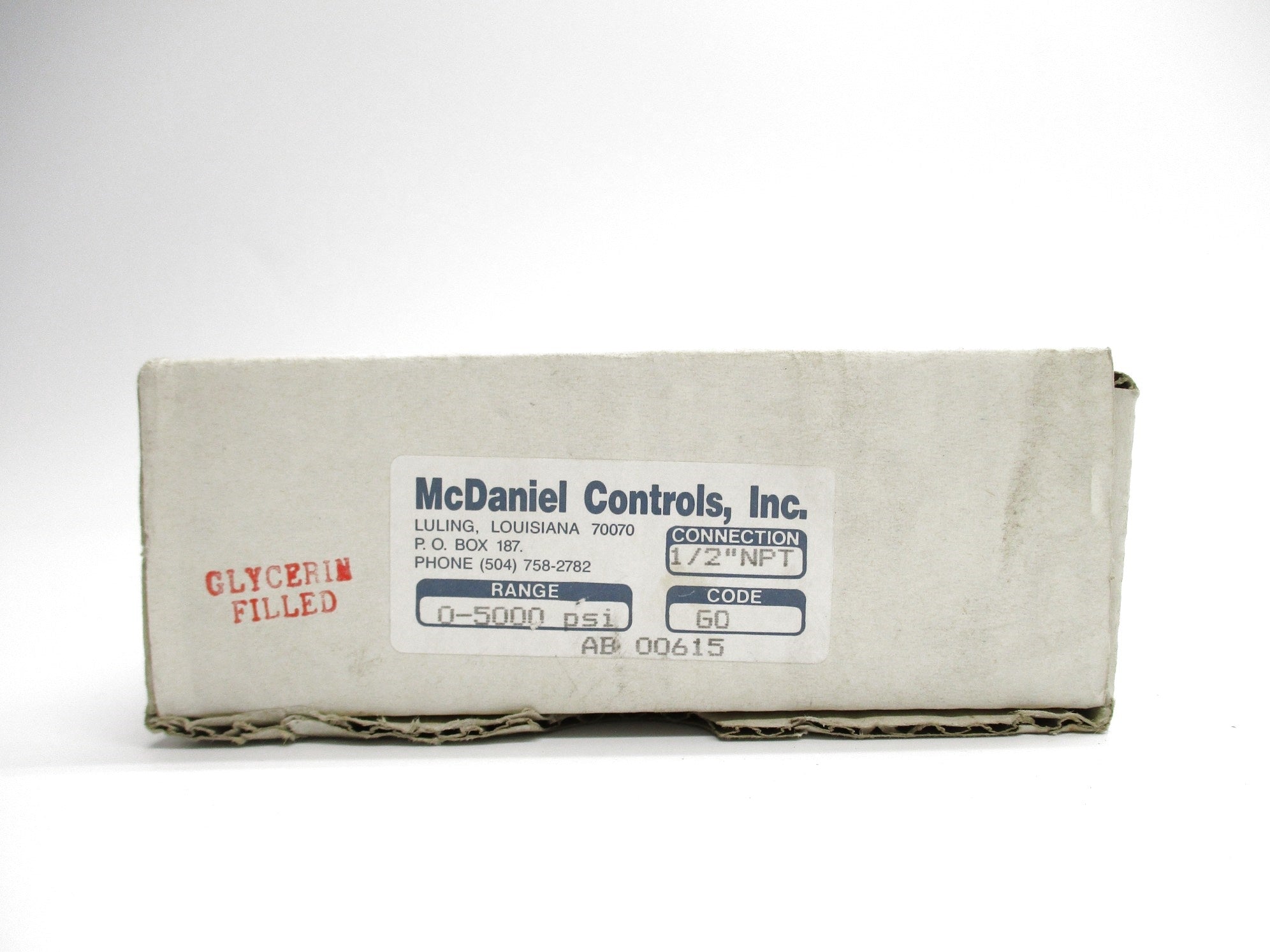 MCDANIEL CONTROLS AB00615 NSMP