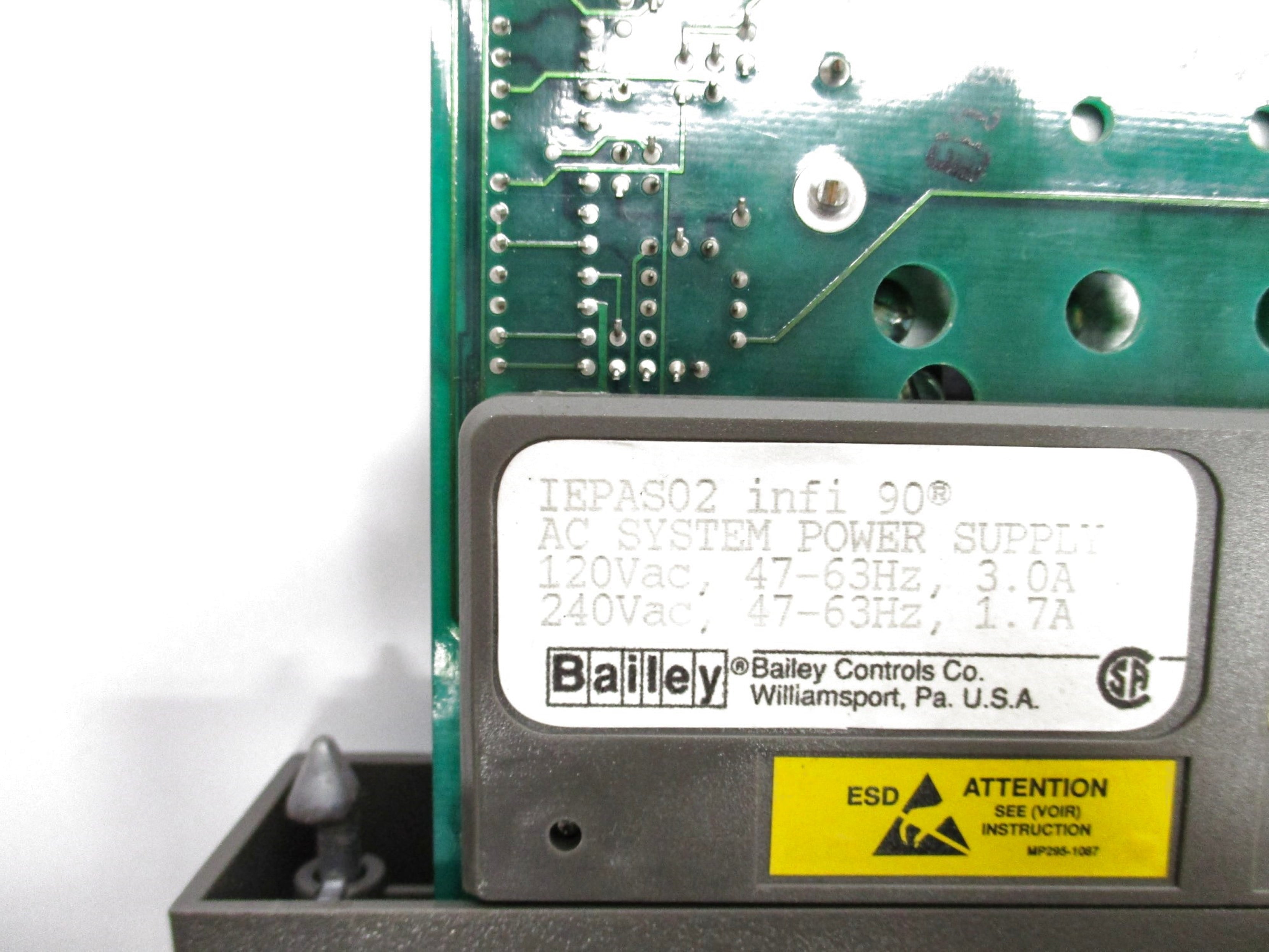 BAILEY IEPAS02 (REPAIRED) UNMP