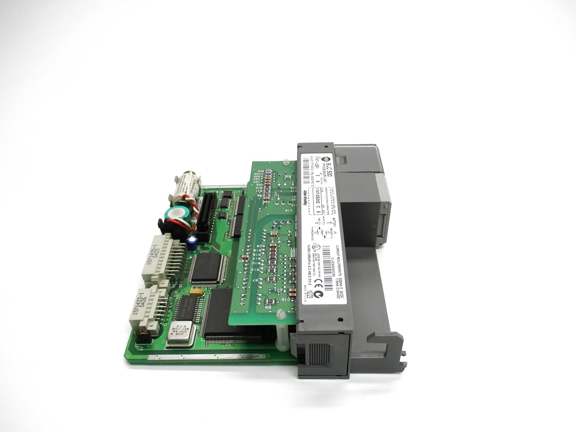 ALLEN BRADLEY 1747-L531 SER. E F/W 8 (NO KEY) (NO COVER) UNMP