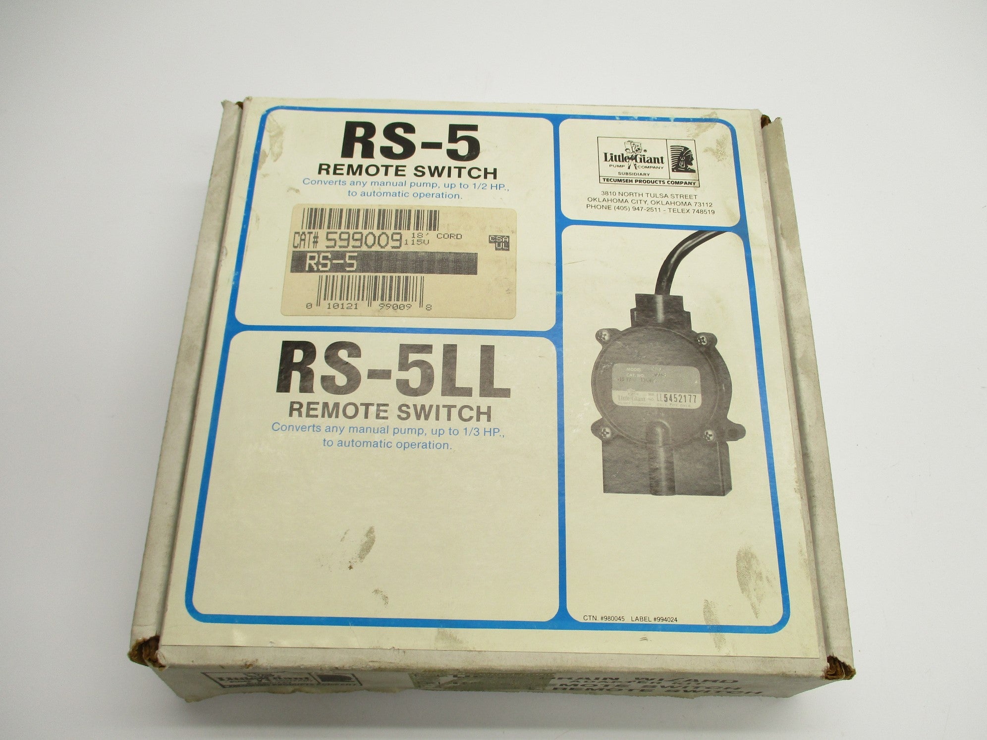 LITTLE GIANT RS-5 NSMP