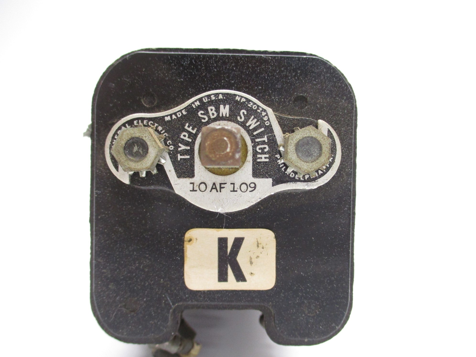 GENERAL ELECTRIC TYPE SBM 10AF109 UNMP