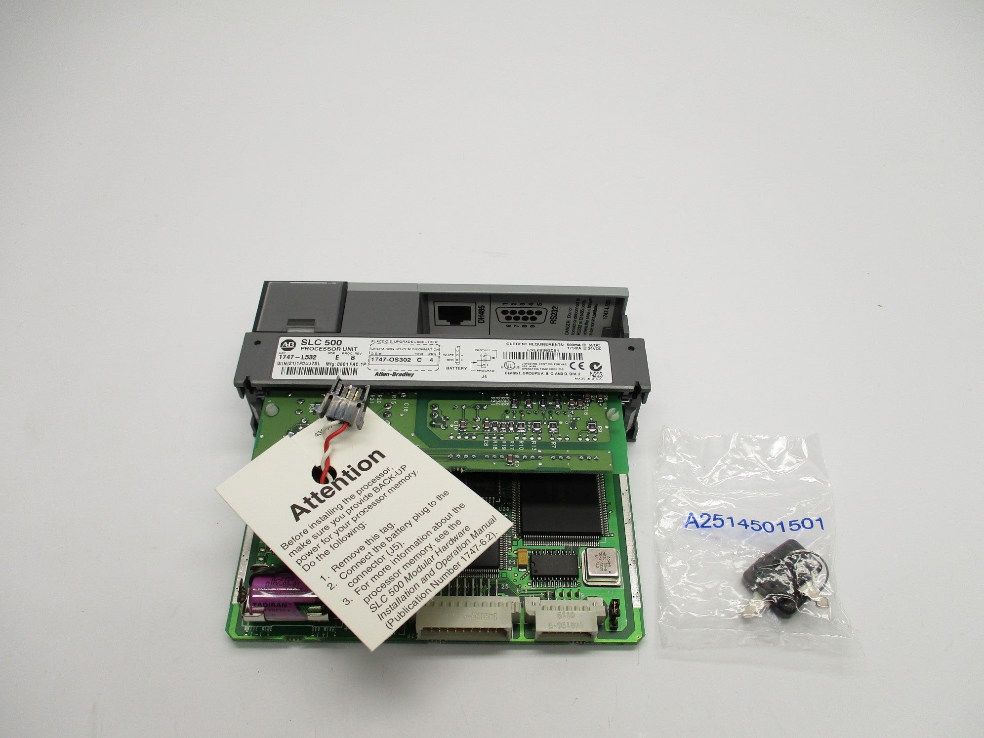 ALLEN  BRADLEY 1747-L532 SER. E F/W 4 NSMP