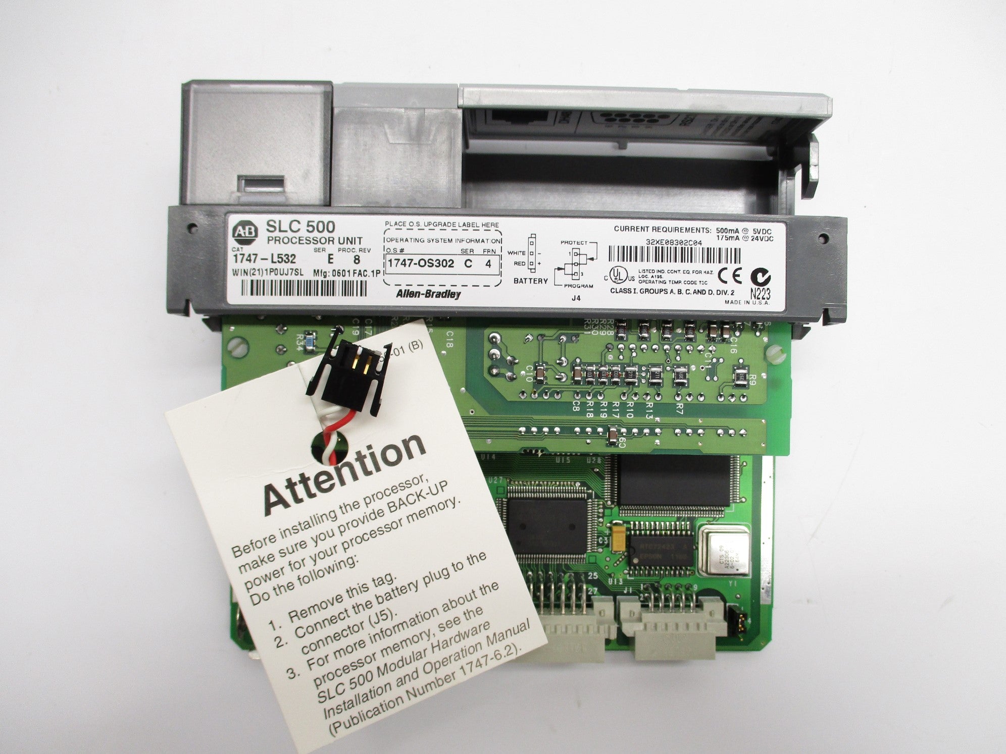 ALLEN  BRADLEY 1747-L532 SER. E F/W 4 NSMP