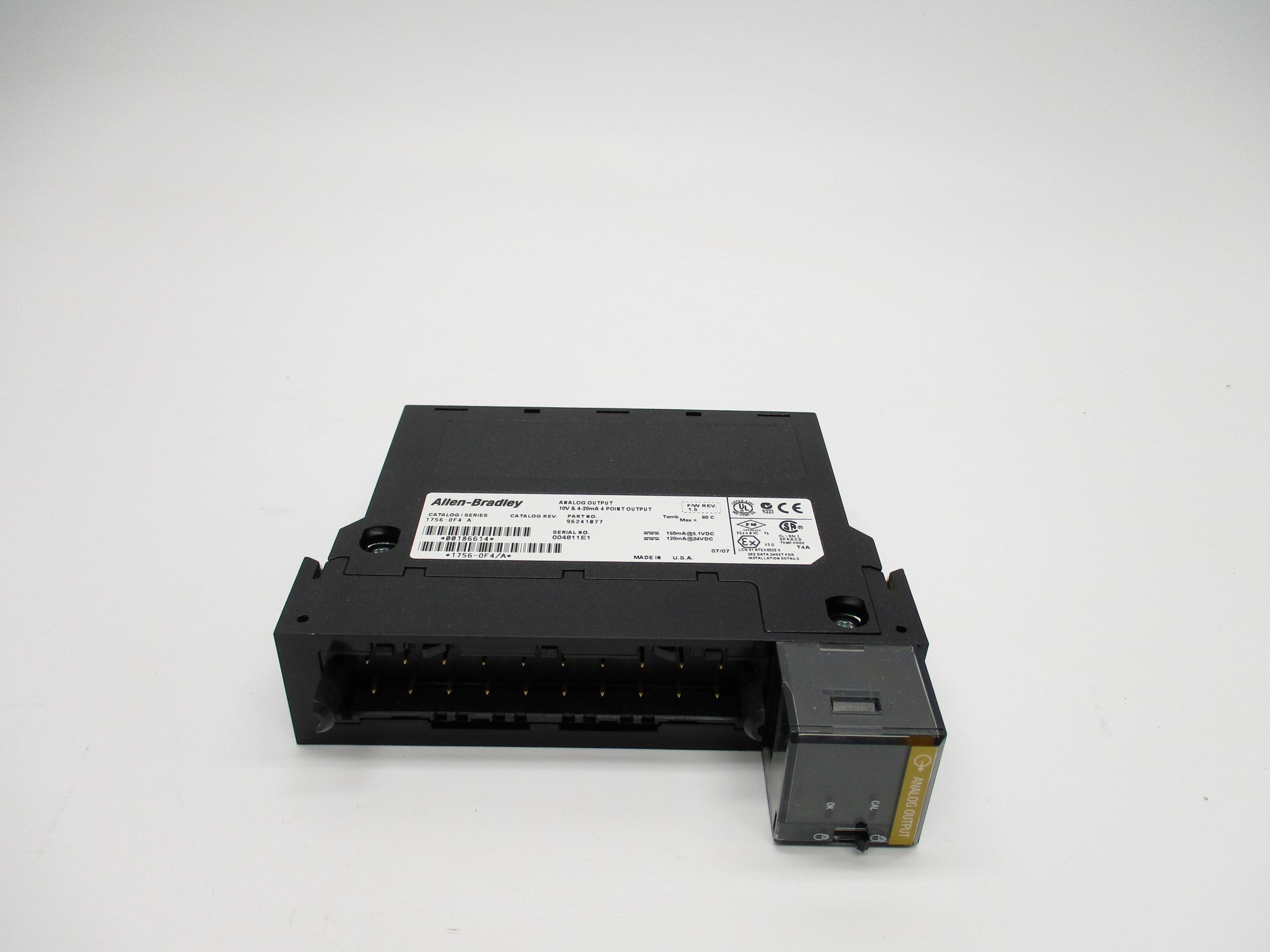 ALLEN BRADLEY 1756-OF4 SER. A F/W 1.5 NSMP