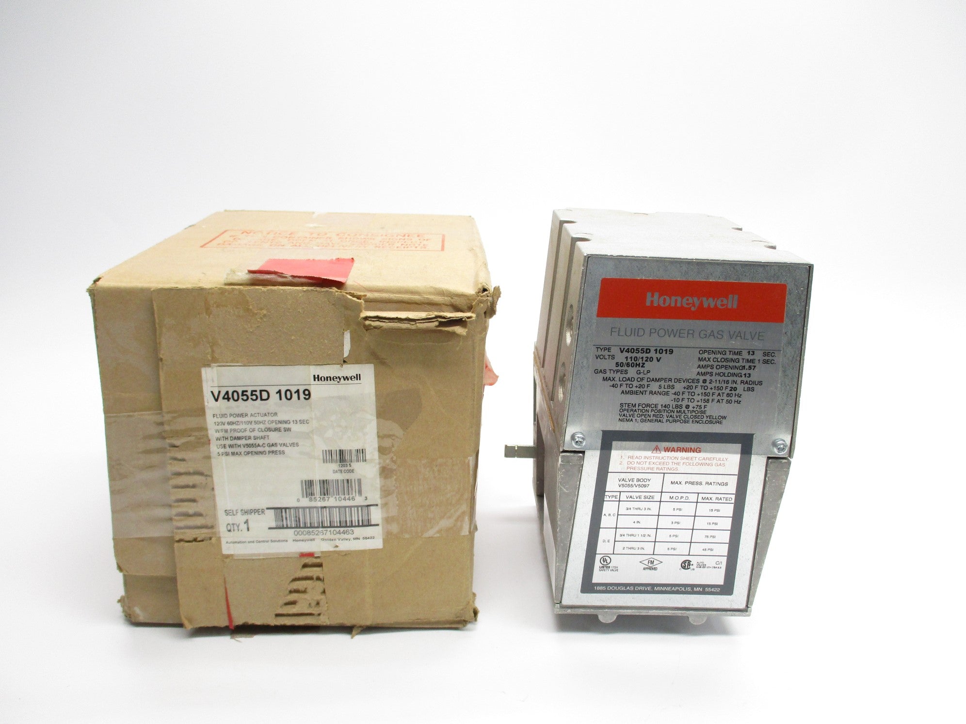 HONEYWELL V4055D1019 NSMP