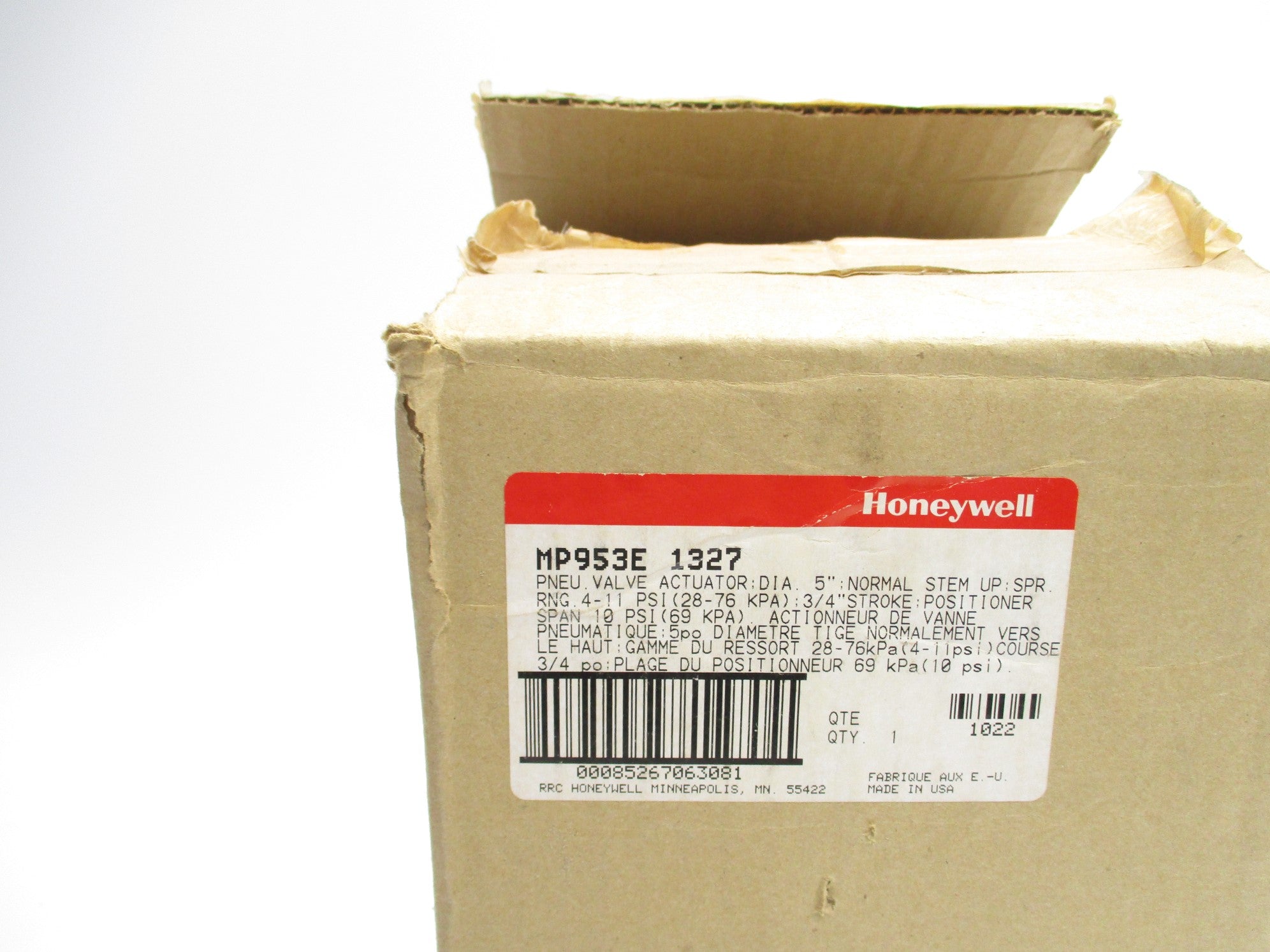 HONEYWELL MP953E1327 NSMP