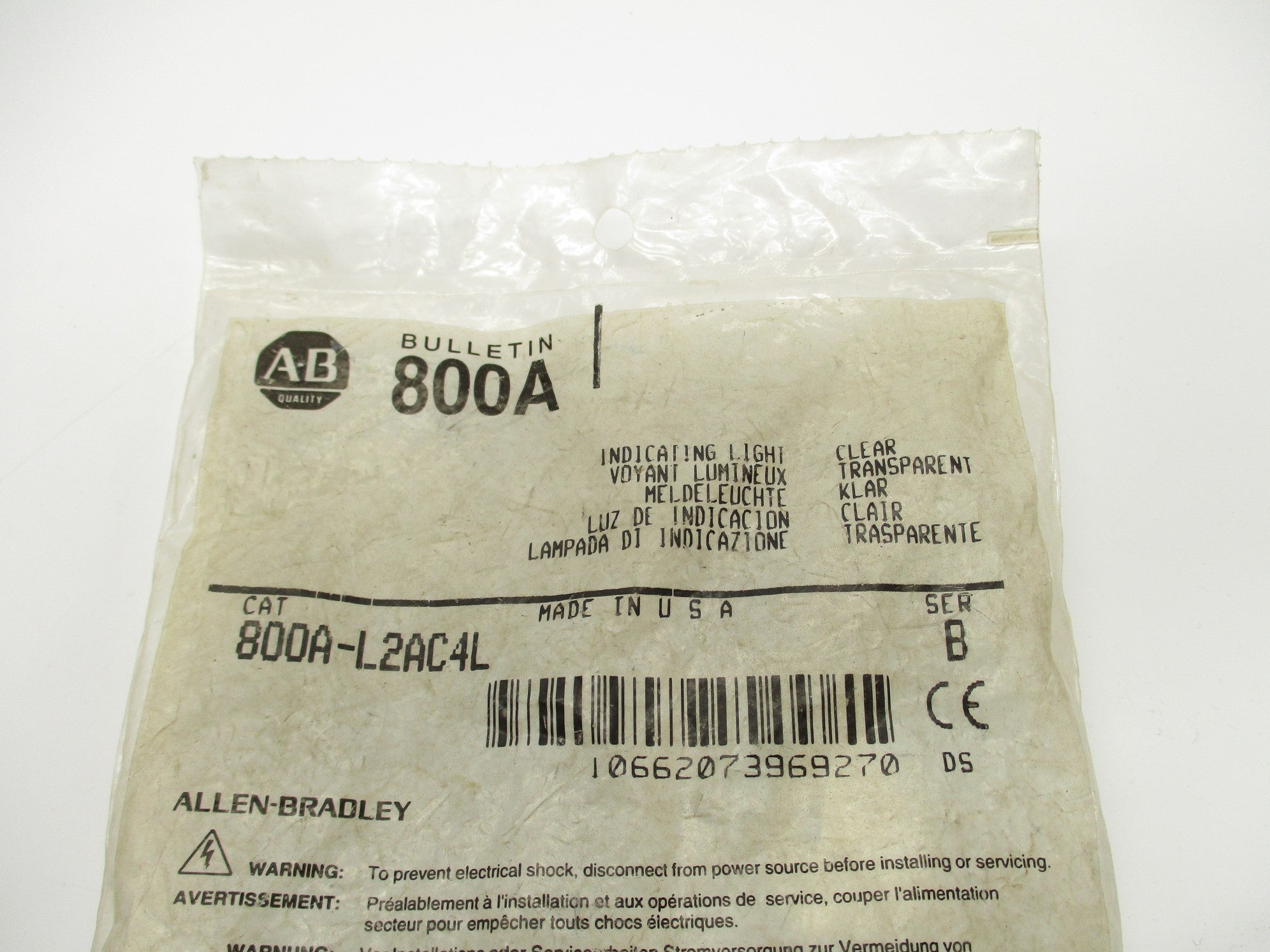 INDUSTRIAL SPARE PART 800A-L2AC4L SER. B NSMP