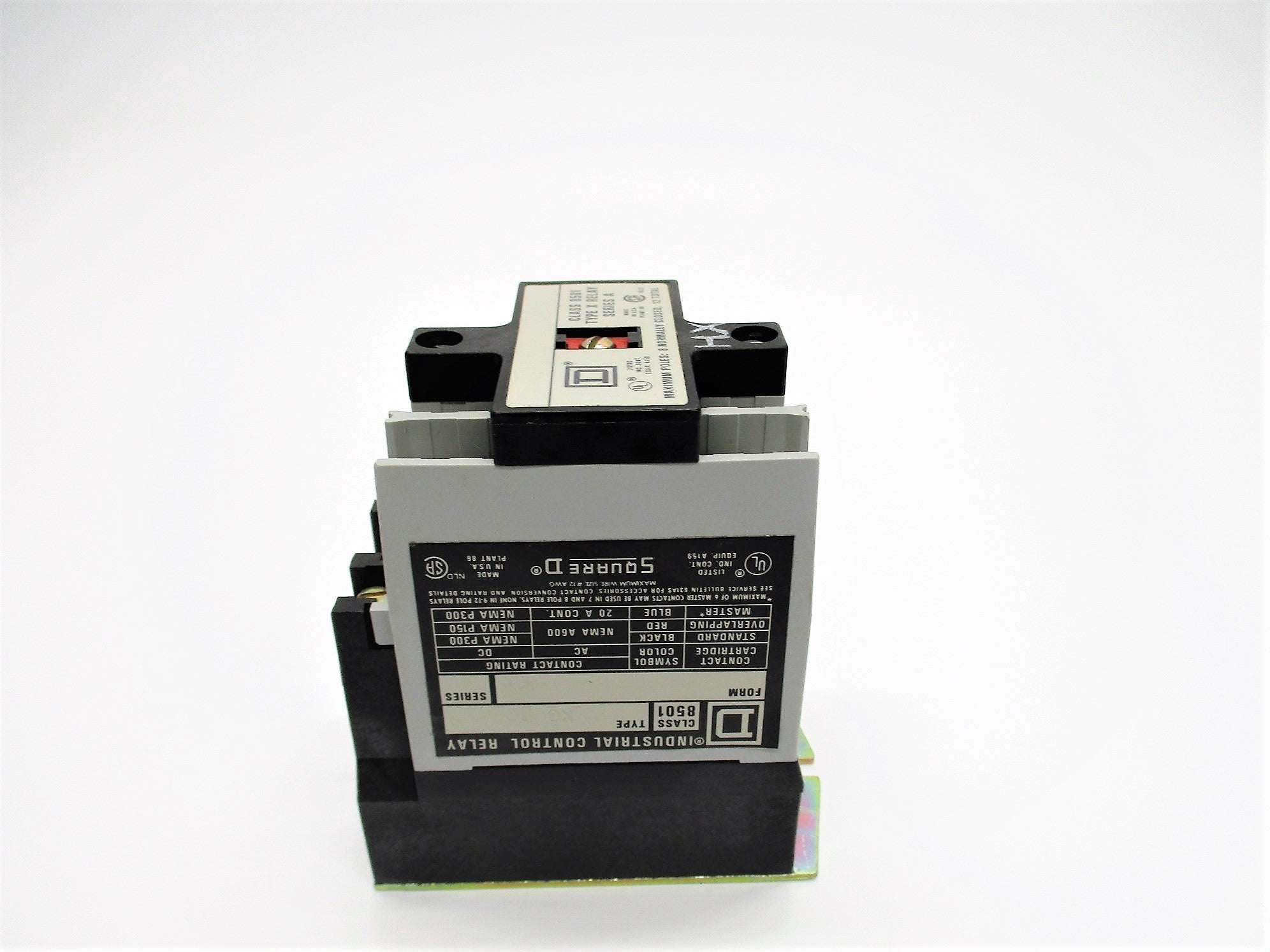 SQUARE D 8501-X000 SER. A NSNP