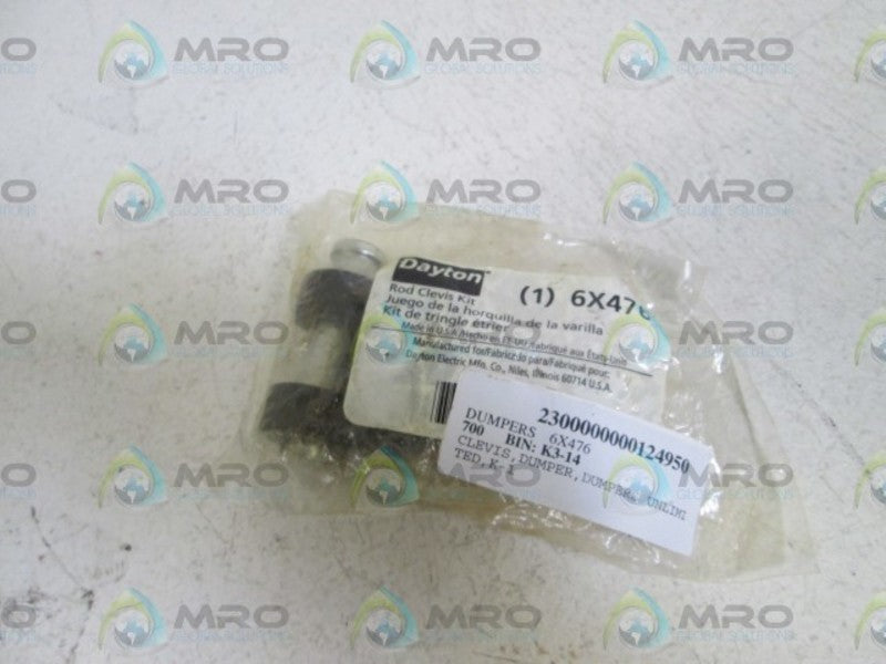 DAYTON ROD CLEVIS KIT 6X476  NSNP IN BAG