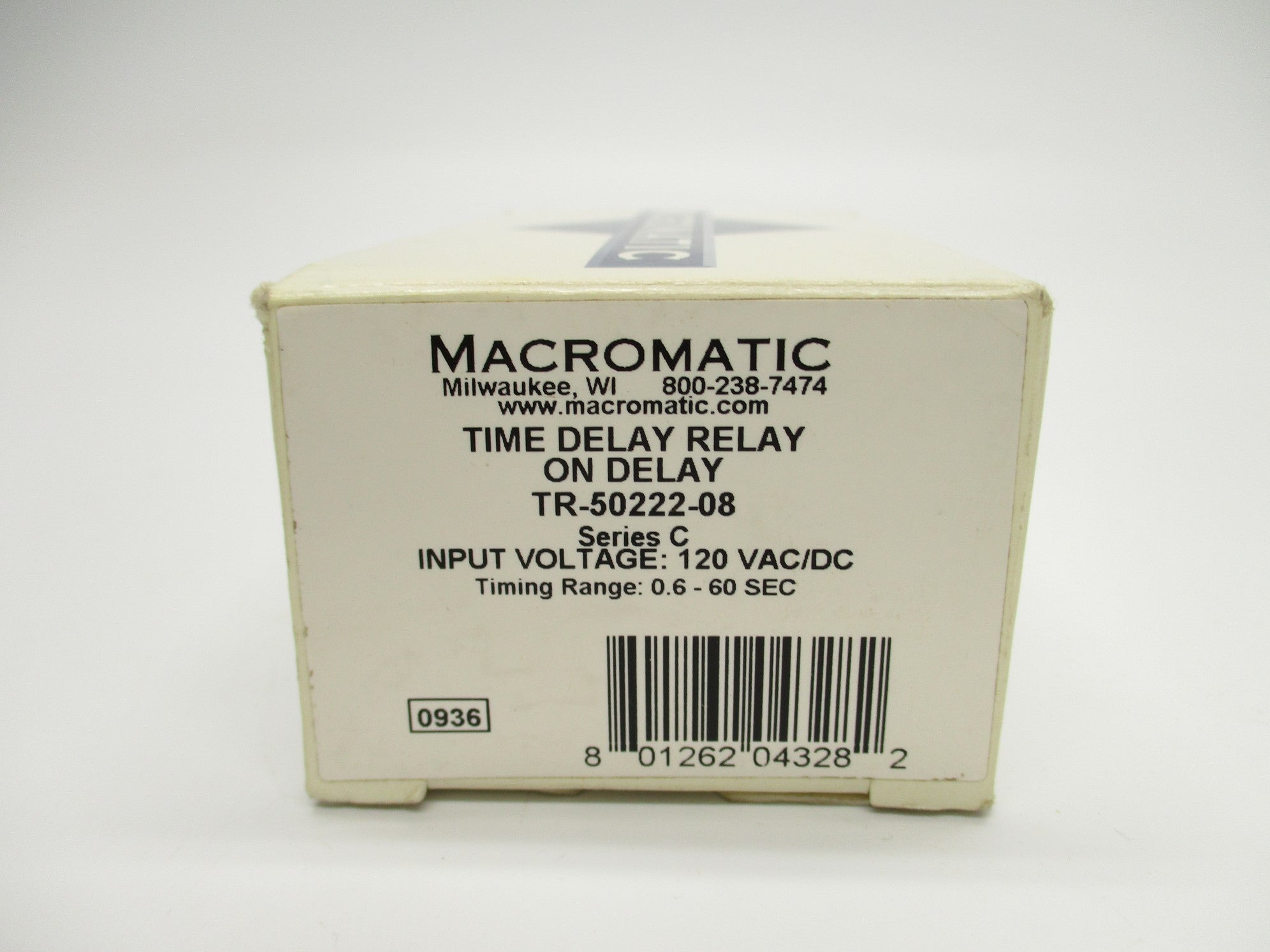 MACROMATIC TR-50222-08 SER. C NSMP
