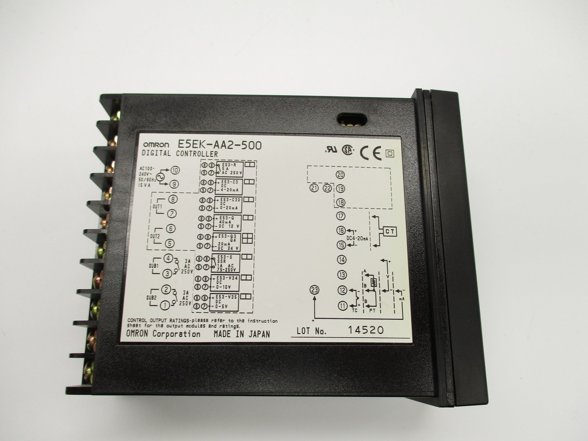 OMRON E5EK-AA2-500 NSMP