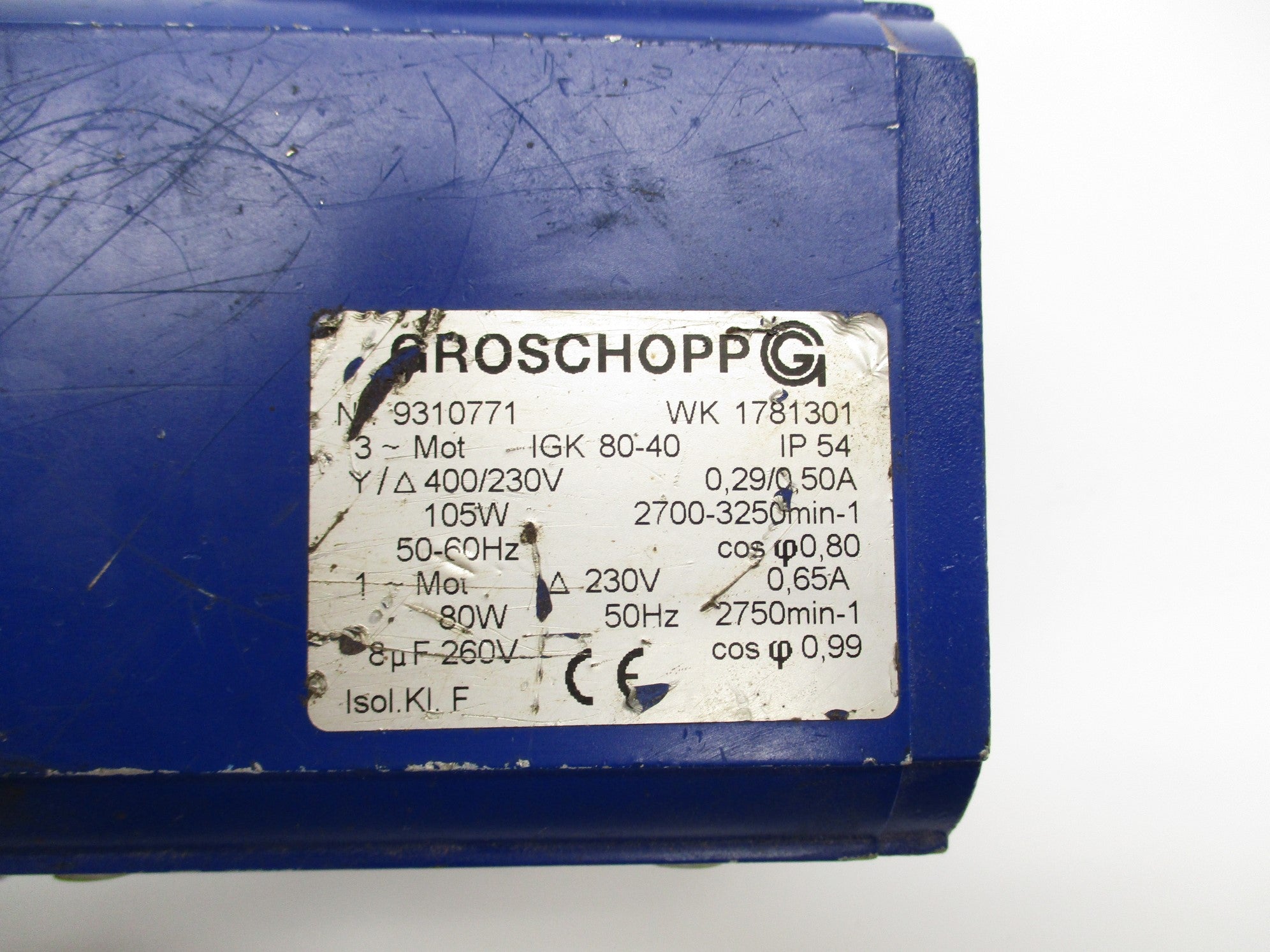 GROSCHOPP WK1781301 UNMP