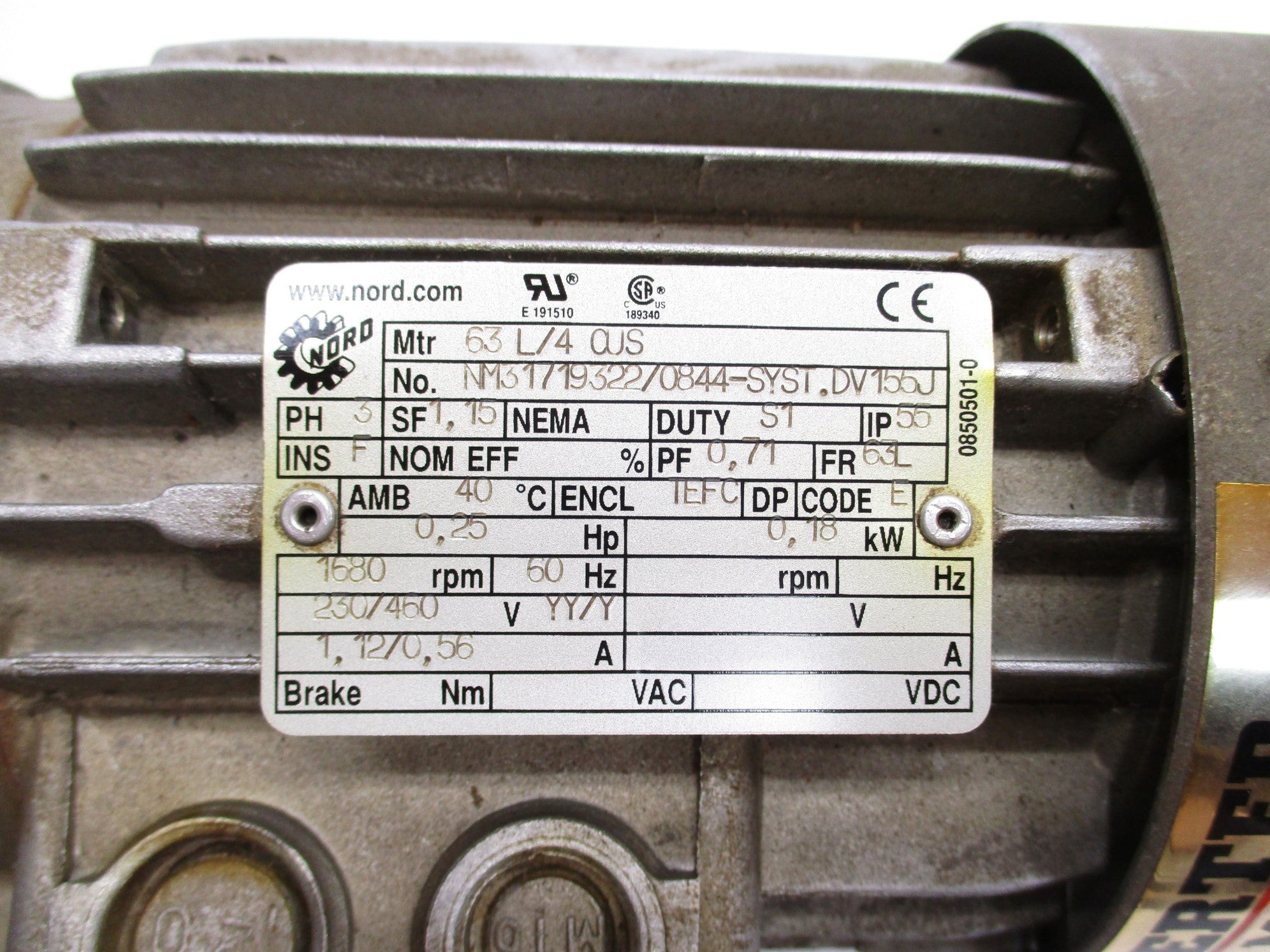 NORD 63L/4CUS UNMP