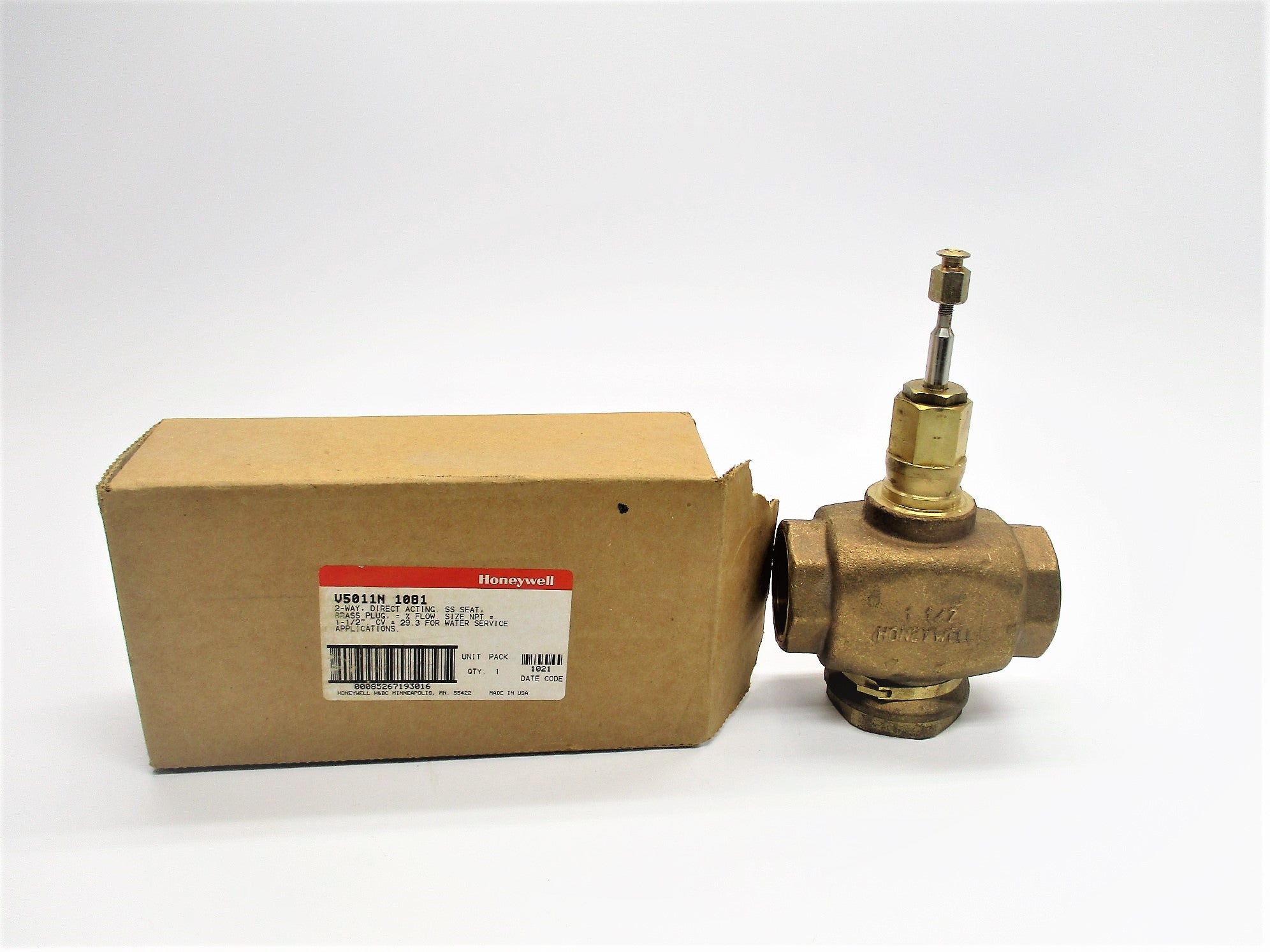 HONEYWELL V5011N1081 1-1/2" NSMP
