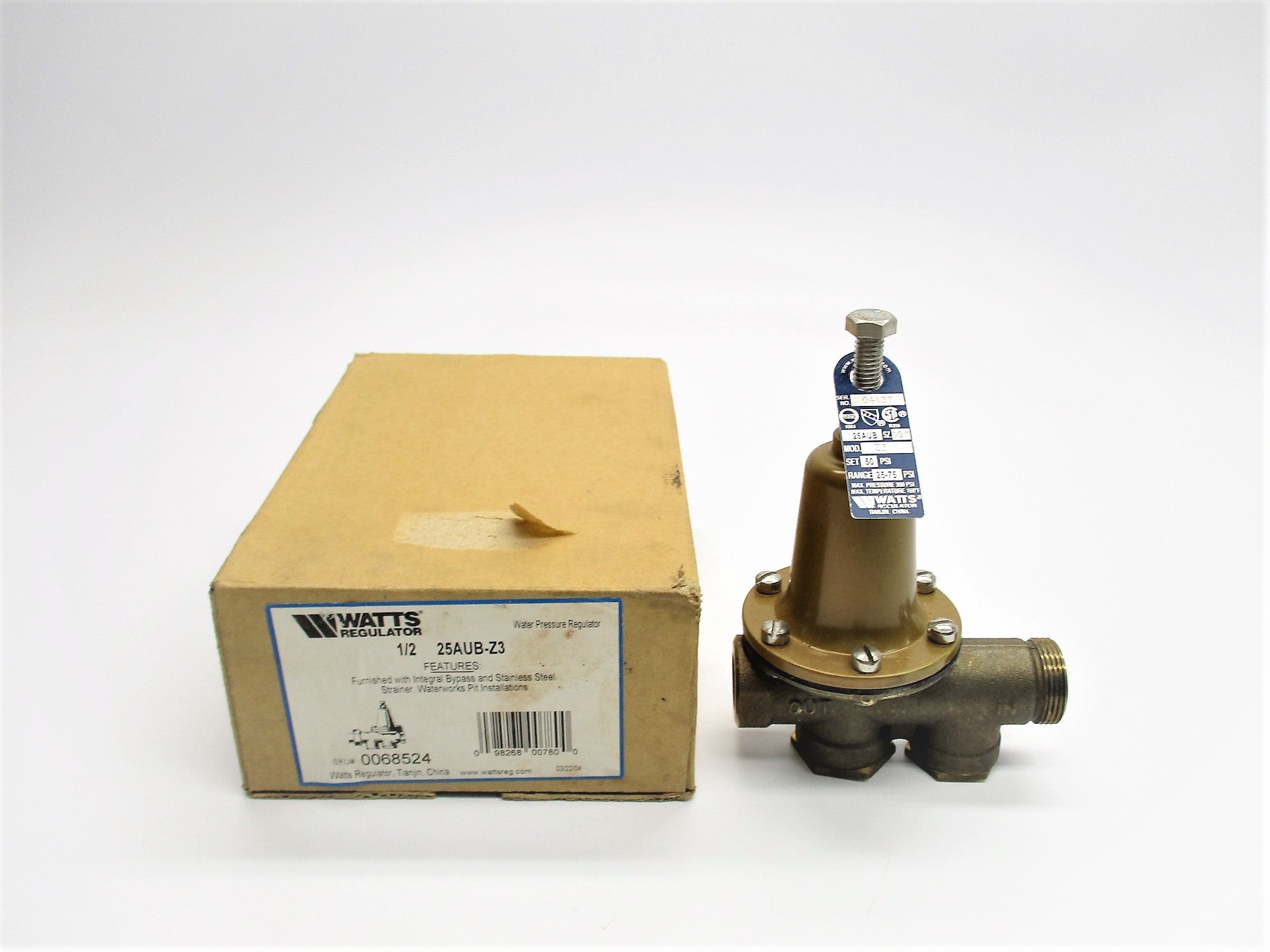 WATTS 1/2-25AUB-Z3 1/2" NSMP