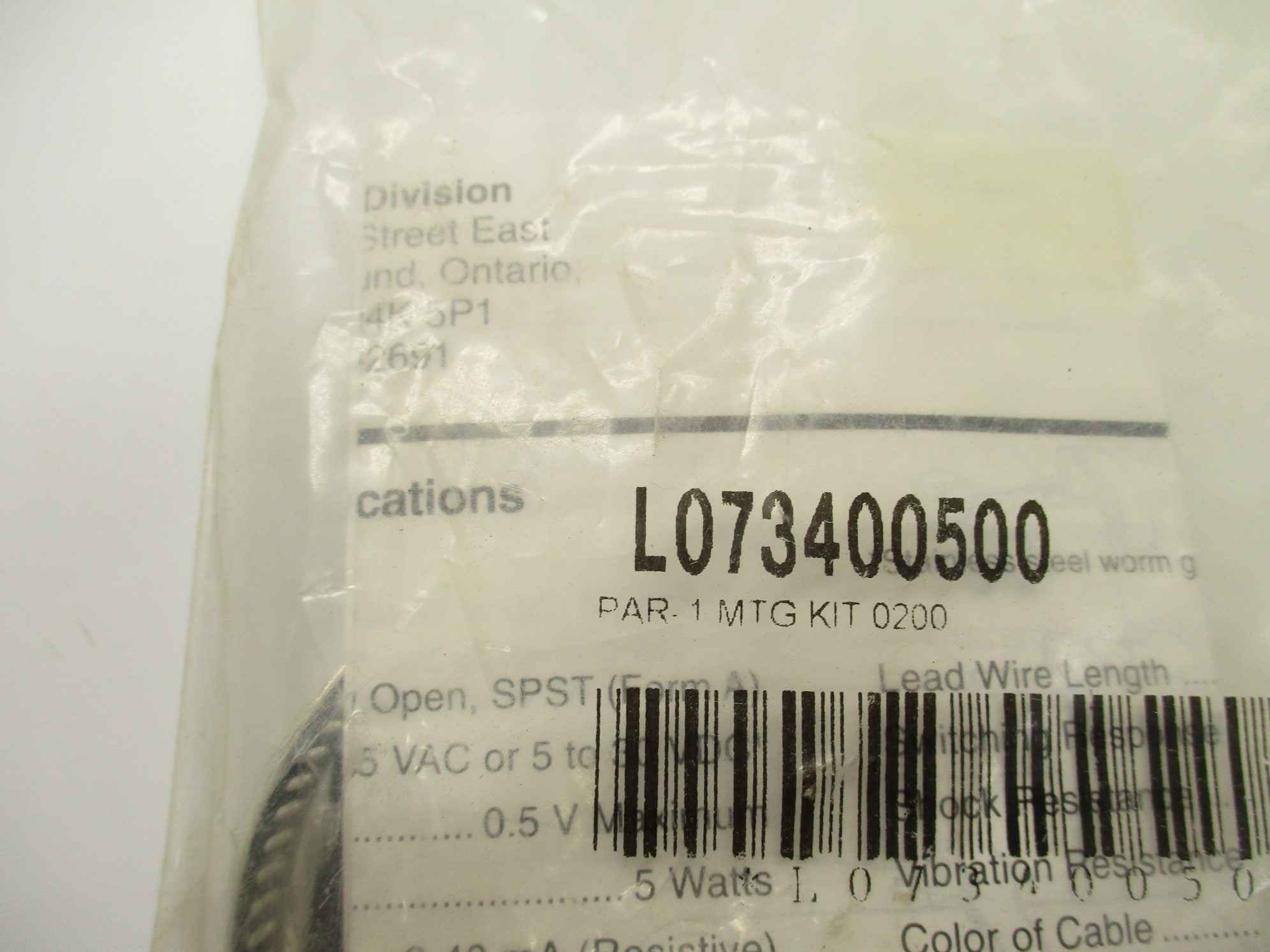 PARKER L073400500 NSMP