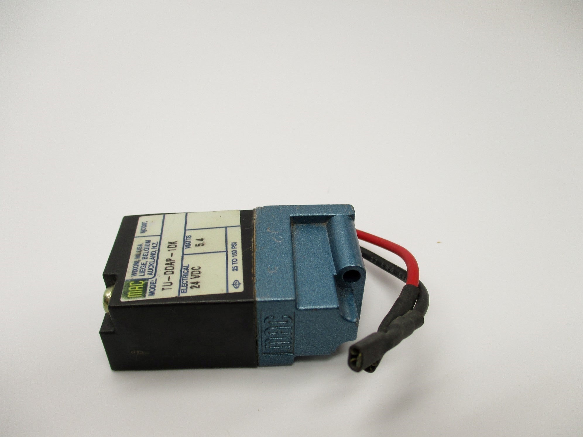 MAC TU-DDAP-1DK 24VDC 25-150PSI NSNP