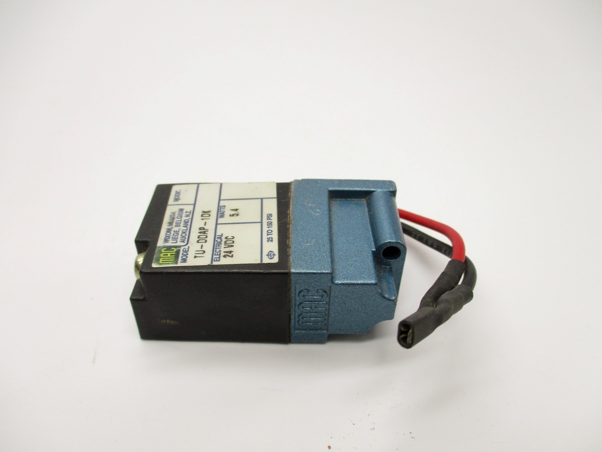 MAC TU-DDAP-1DK 24VDC 25-150PSI NSNP