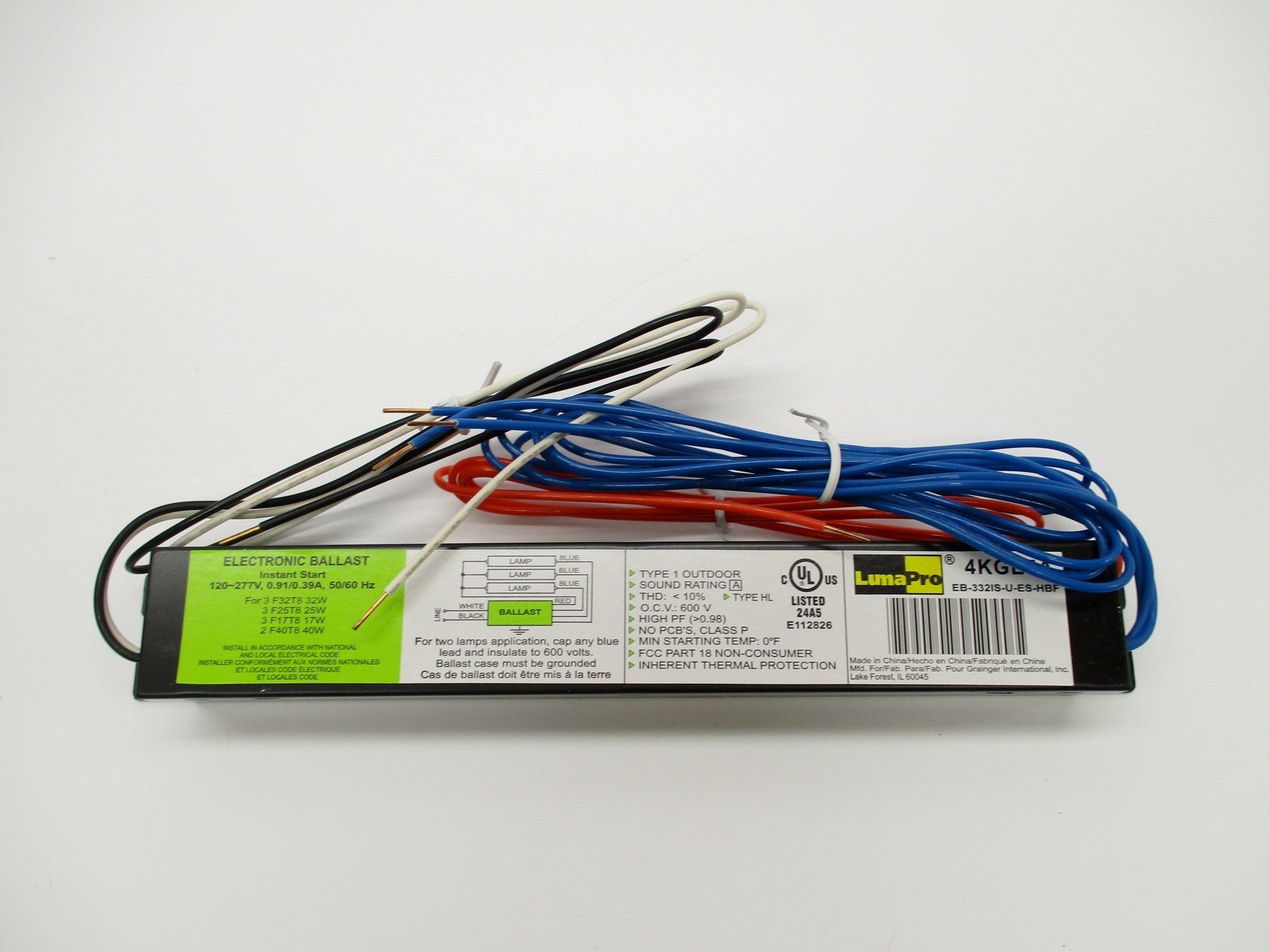 LUMAPRO EB-332IS-U-ES-HBF 4KGE5A NSMP