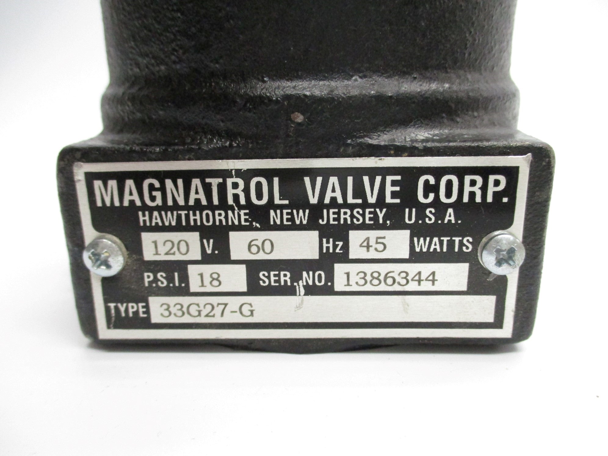 MAGNATROL 33G27-G (AS PICTURED) UNMP