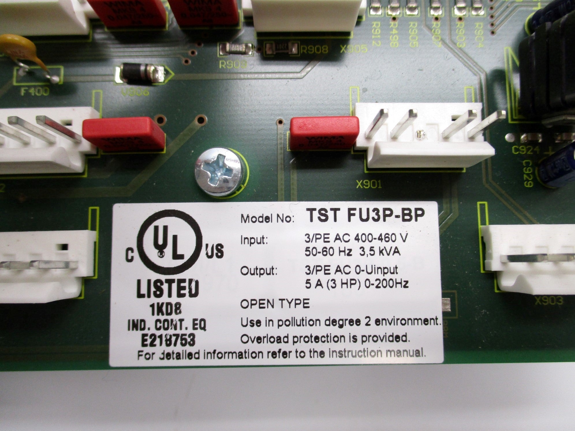 INDUSTRIAL MRO TSTFU3P-BP UNMP