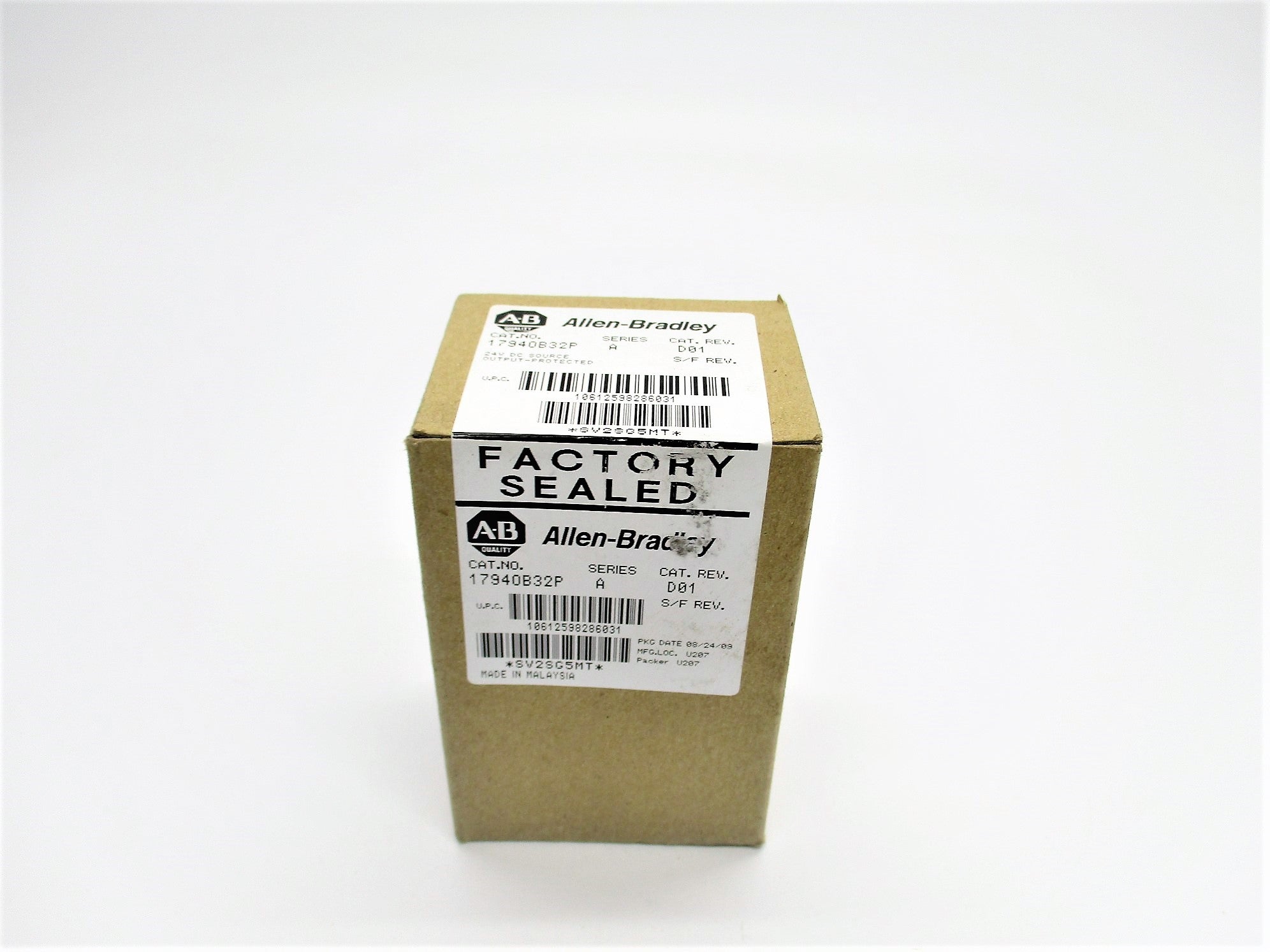 ALLEN BRADLEY 1794-OB32P SER. A DATE: 2009 NSFS