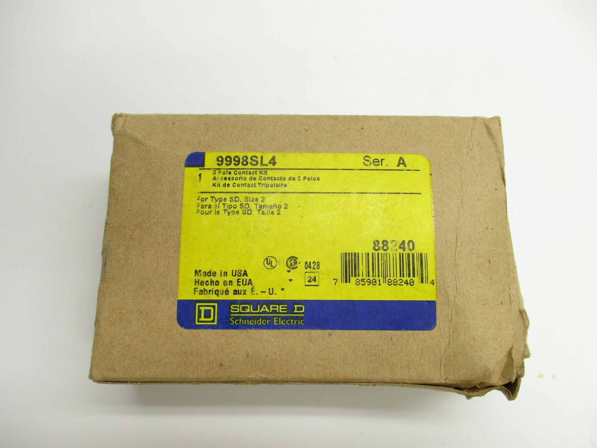 SQUARE D 9998-SL4 SER. A NSMP