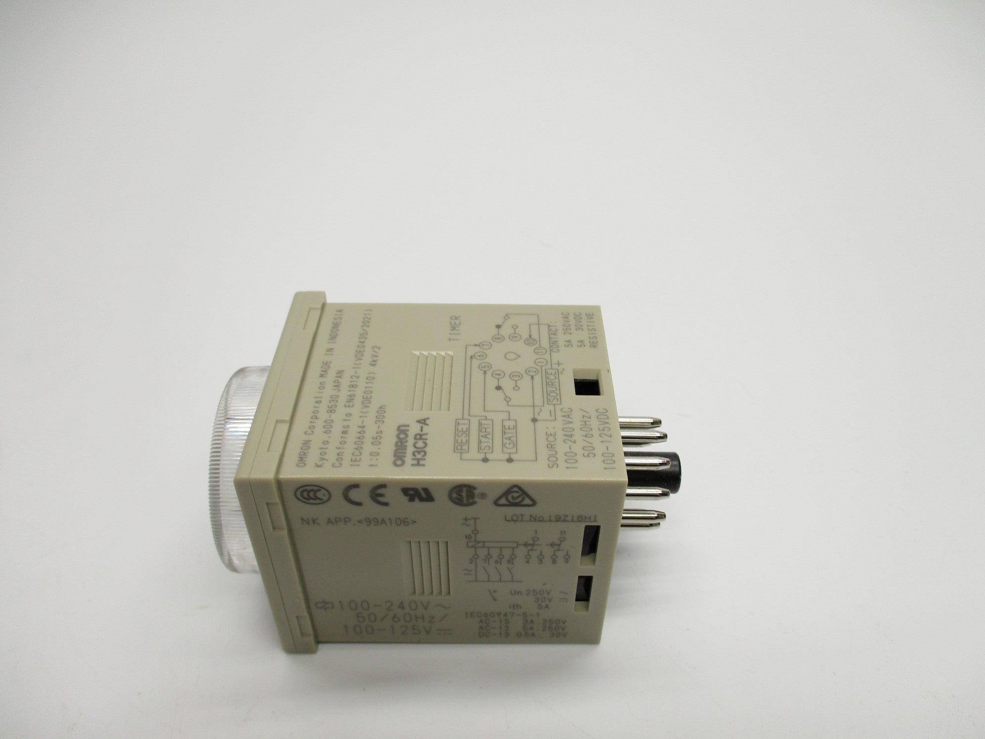 OMRON H3CR-A 100-240VAC 1.2S-300H NSMP
