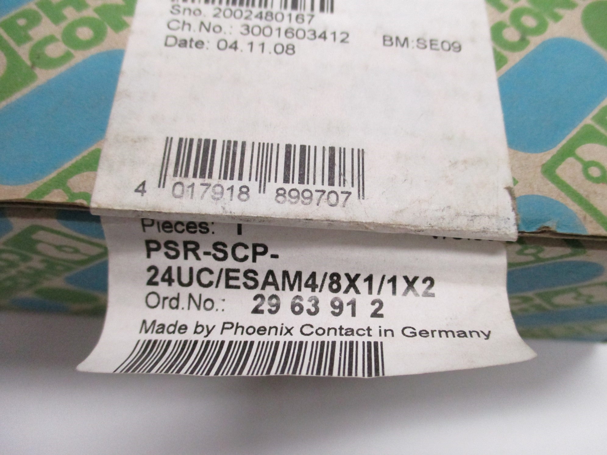 PHOENIX CONTACT PSR-SCP-24UC/ESAM4/8X1/1X2 NSMP