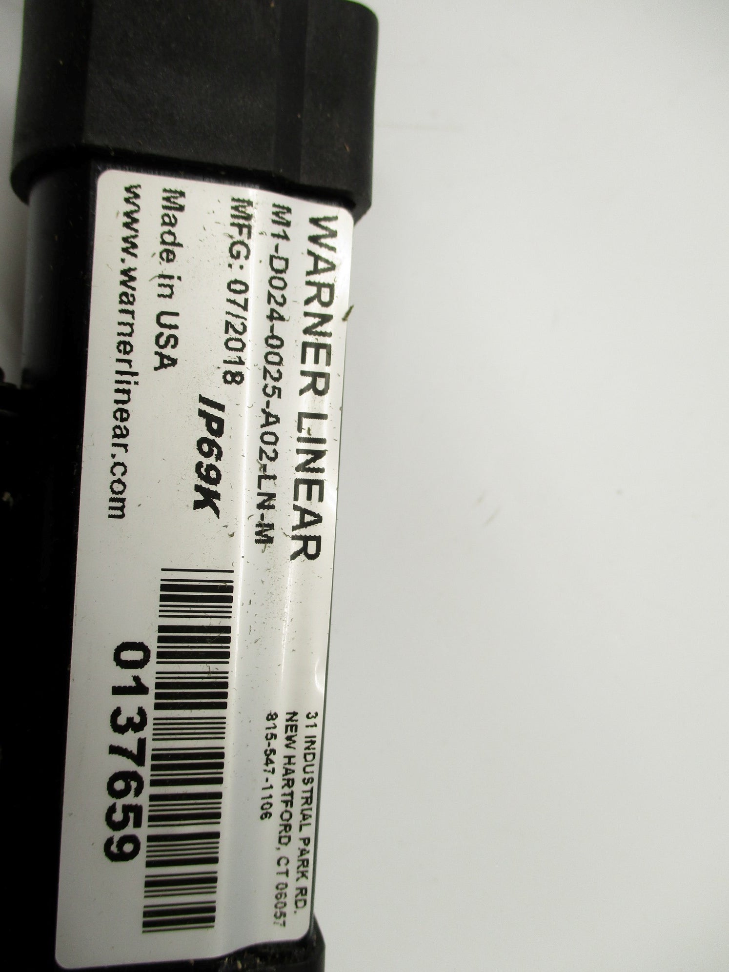 WARNER LINEAR M1-D024-0025-A02-LN-M NSMP
