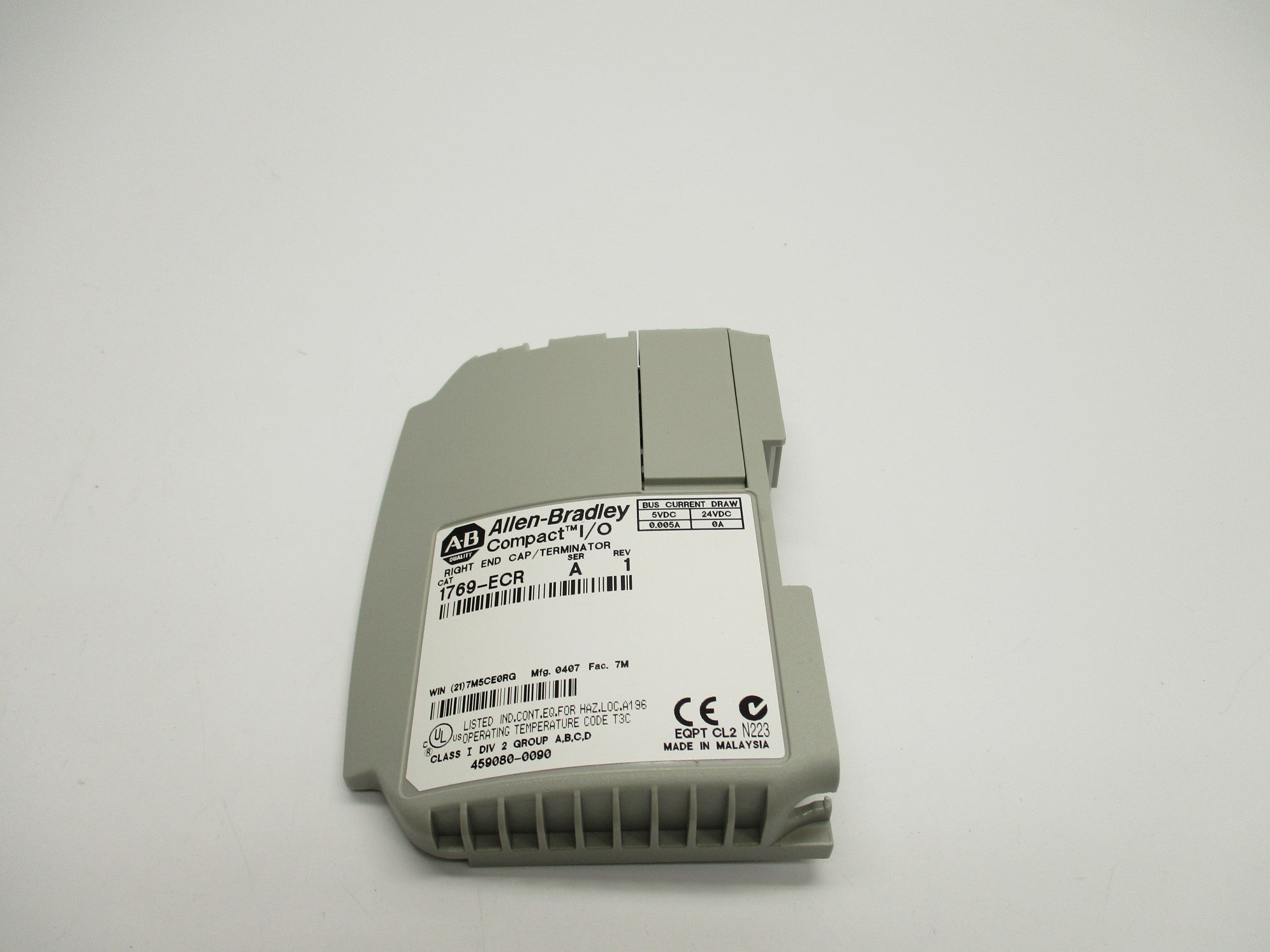 ALLEN BRADLEY 1769-ECR SER. A 24VDC NSMP