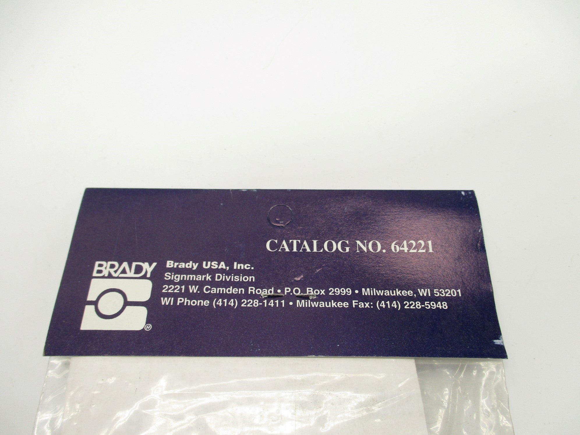 BRADY 64221 NSMP