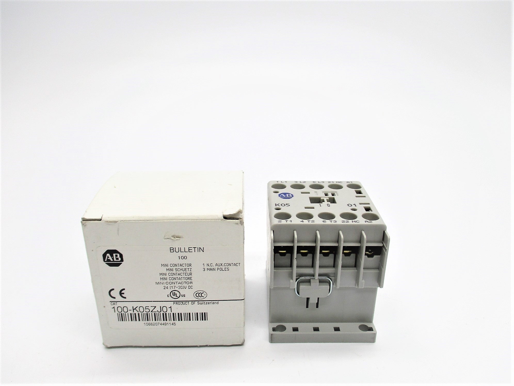 ALLEN BRADLEY 100-K05ZJ01 SER. A 24VDC NSMP
