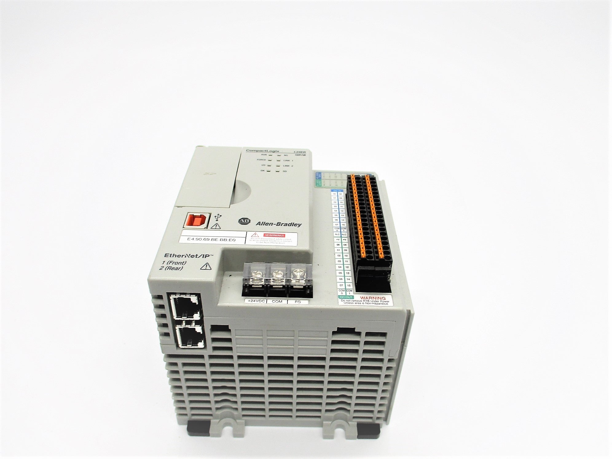 ALLEN BRADLEY 1769-L24ER-QB1B SER. A F/W 1.004 NSNP