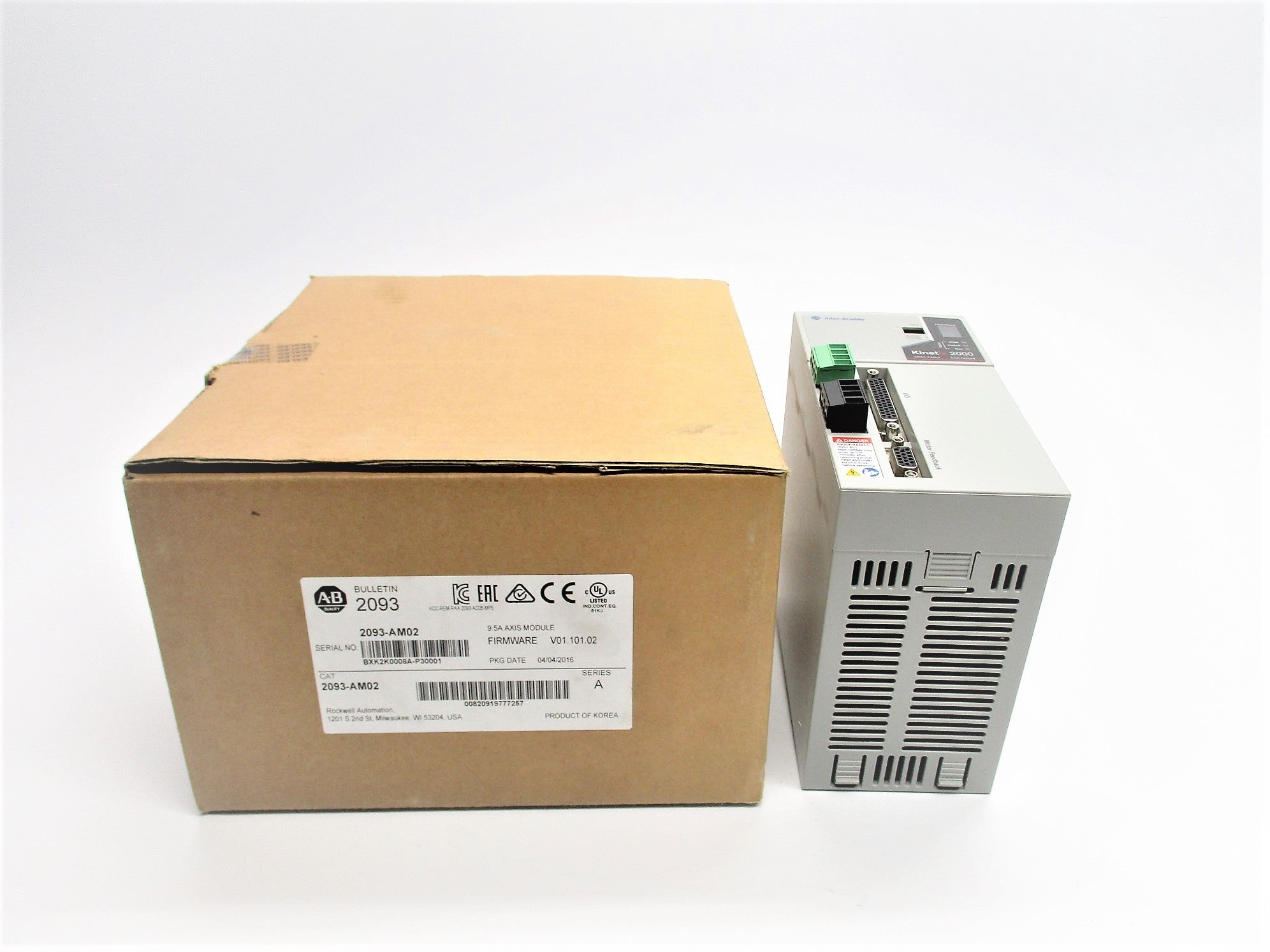 ALLEN BRADLEY 2093-AM02 SER. A F/W 01.101.02 NSMP