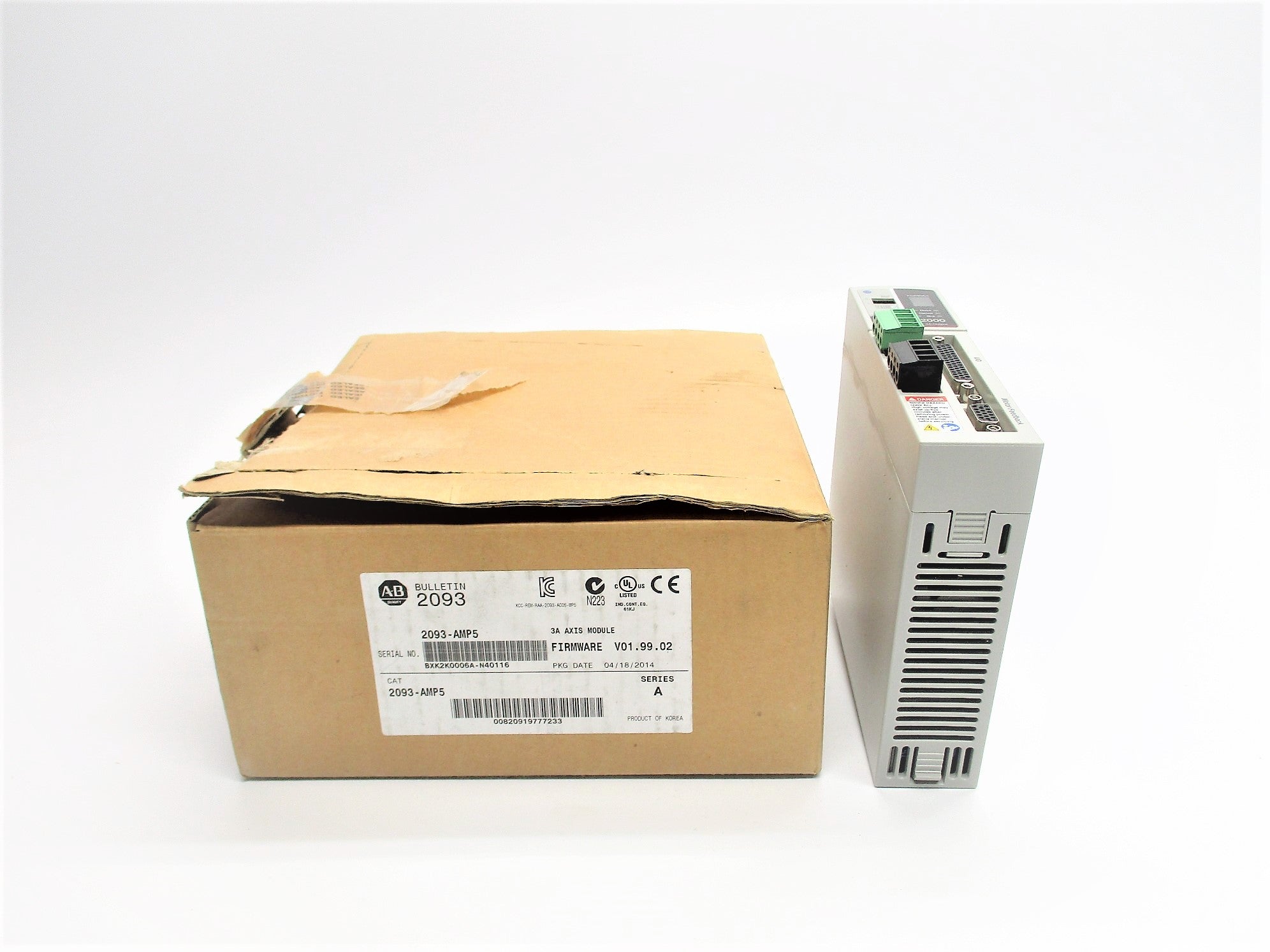ALLEN BRADLEY 2093-AMP5 SER. A F/W 01.99.02 NSMP