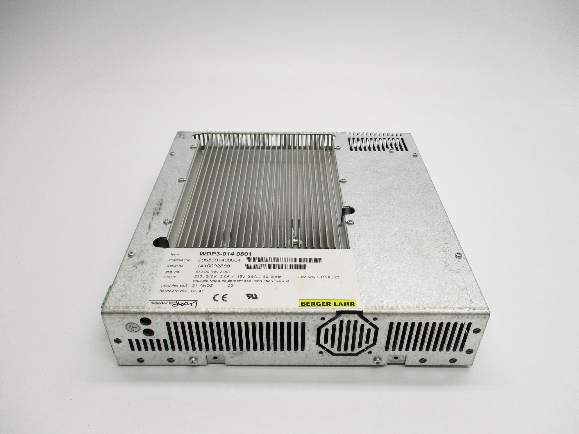 BERGER LAHR WDP3-014.0801 UNMP