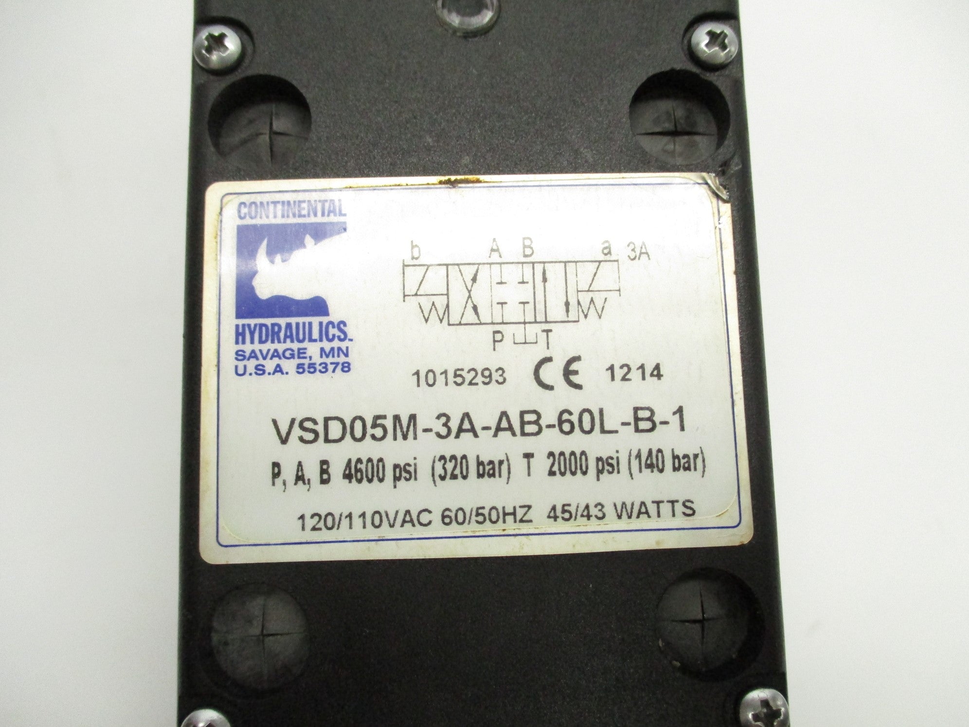 CONTINENTAL VSD05M-3A-AB-60L-B-1 NSNP