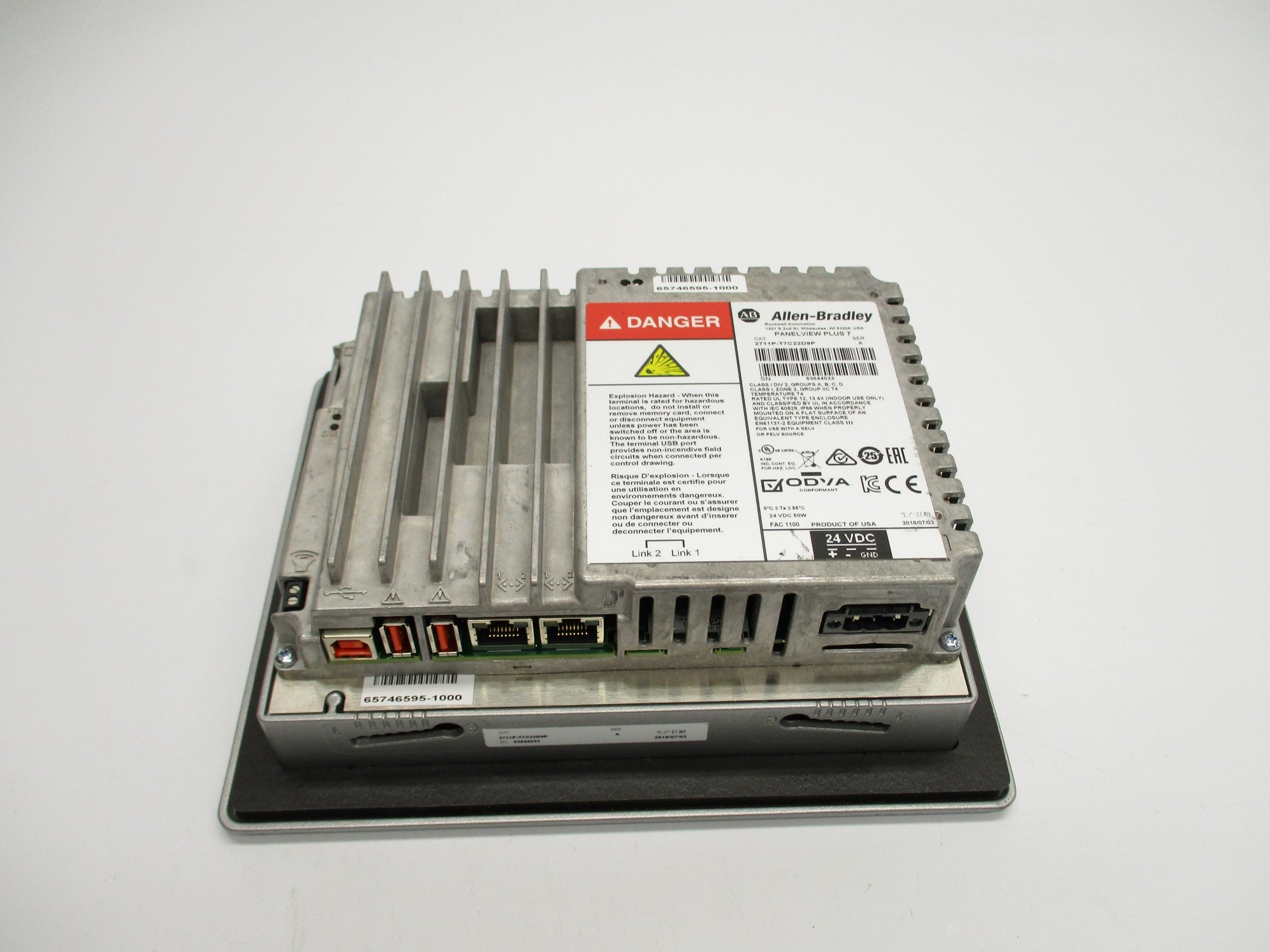 ALLEN BRADLEY 2711P-T7C22D9P SER. A NSNP